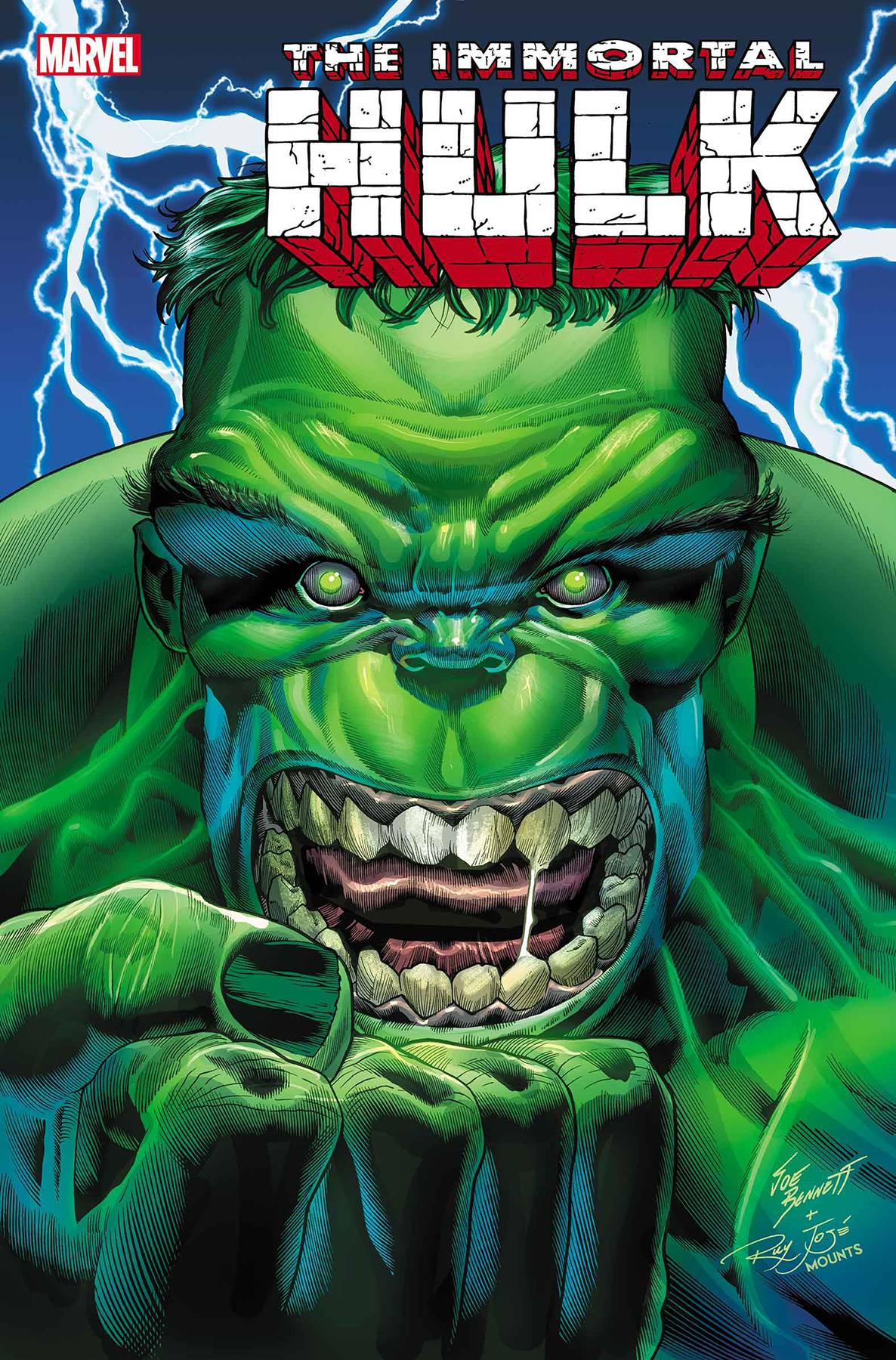 IMMORTAL HULK #25 C Joe BENNETT Variant (10/23/2019) Marvel