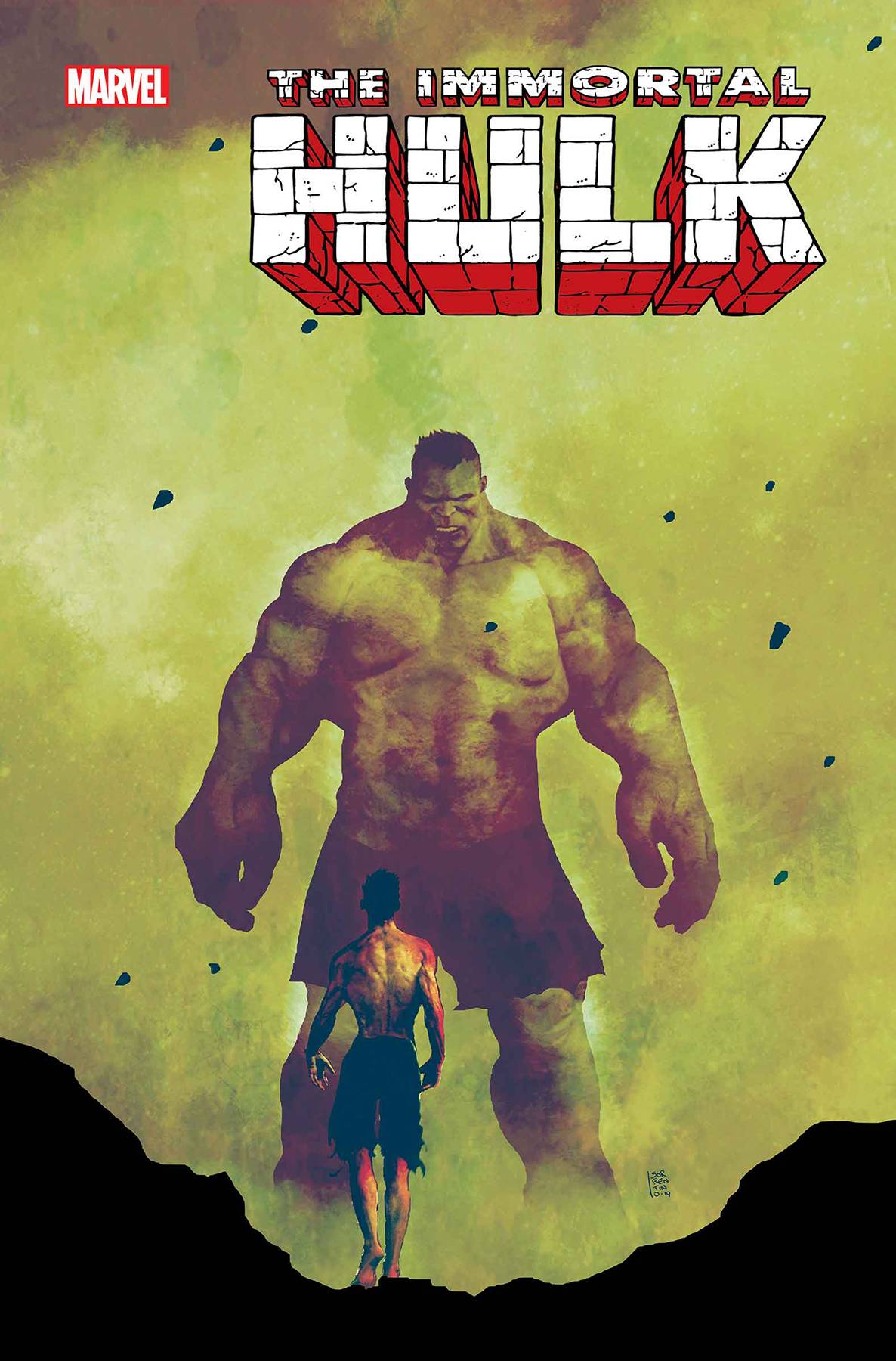 IMMORTAL HULK #25 E 1:25 SORRENTINO Variant (10/23/2019) Marvel
