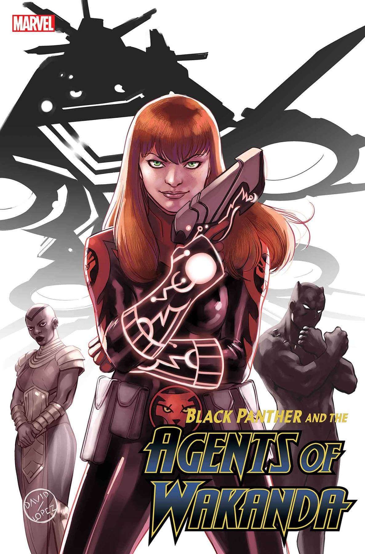 BLACK PANTHER AND AGENTS OF WAKANDA #2 B David LOPEZ MARY JANE Variant (10/16/2019) Marvel
