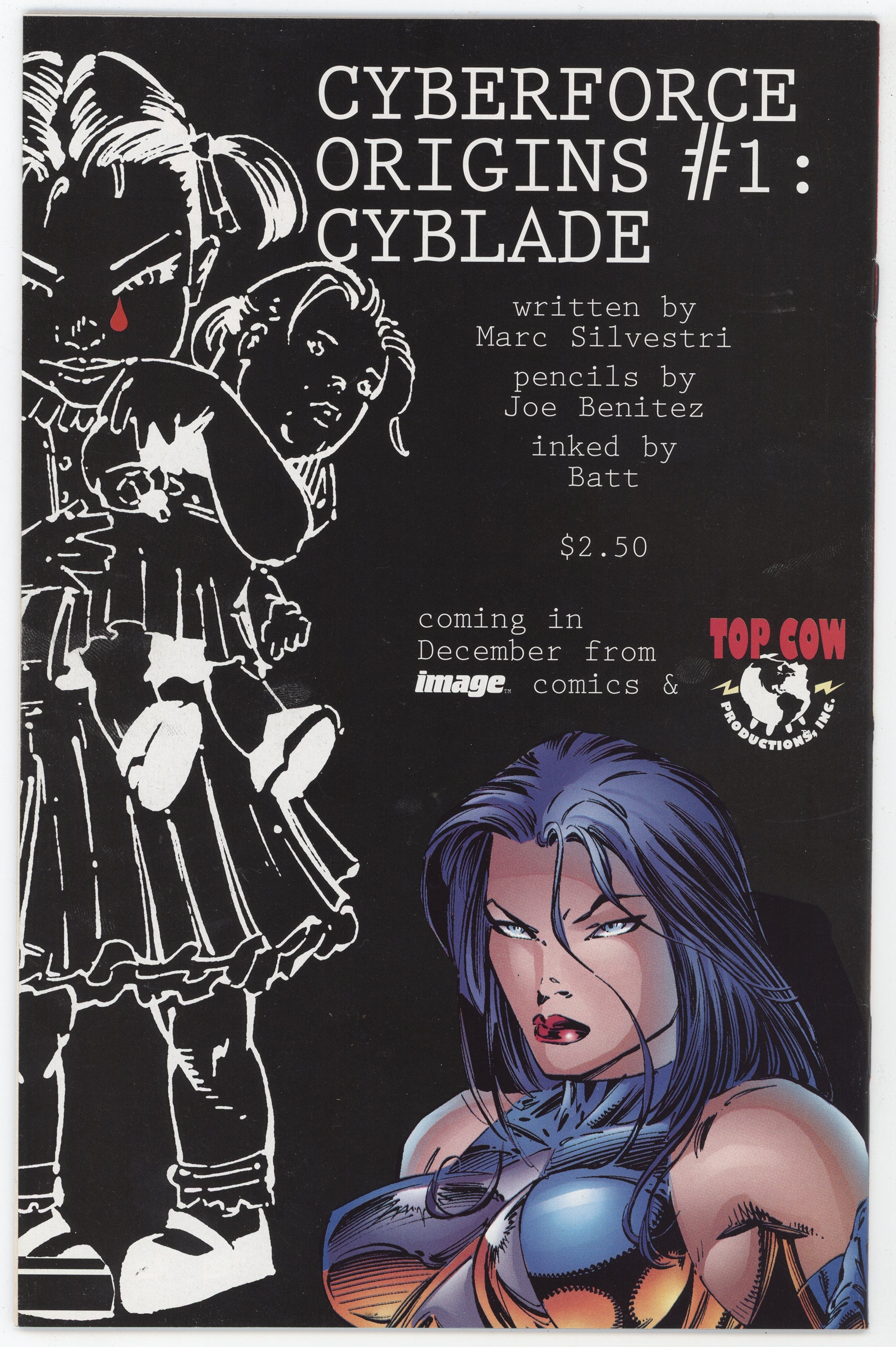 Cyberforce 7 Image 1994 NM- 9.2 Signed 3x Marc Silvestri David Wohl Matt Banning Batt