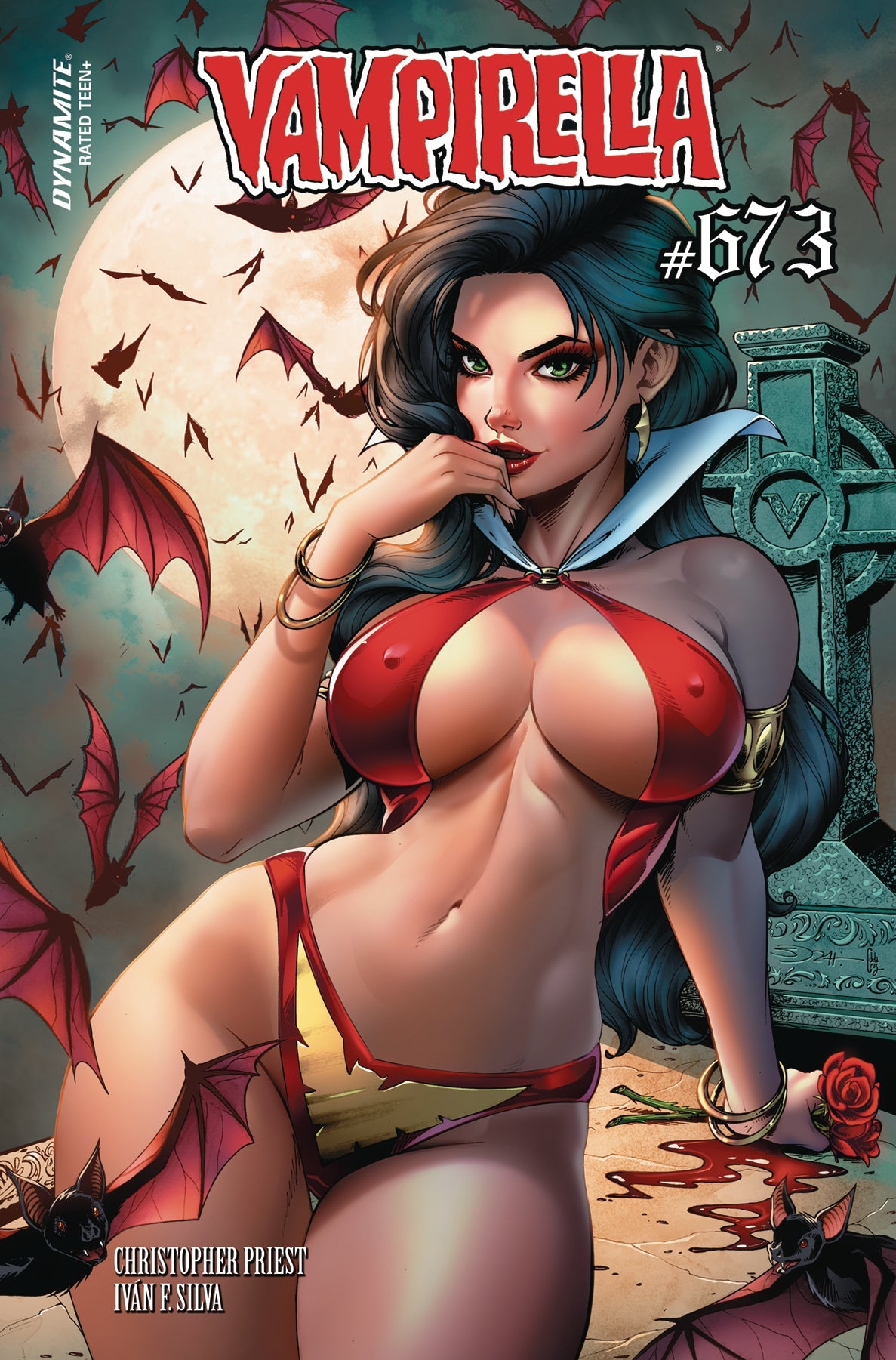 Vampirella #673 C Sorah Suhng Variant (12/18/2024) Dynamite