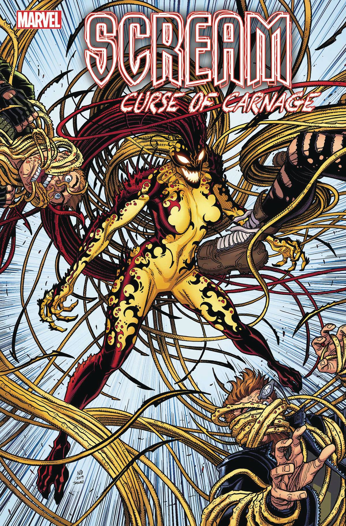 SCREAM CURSE OF CARNAGE #1 1:50 Nick BRADSHAW Variant (11/27/2019) MARVEL