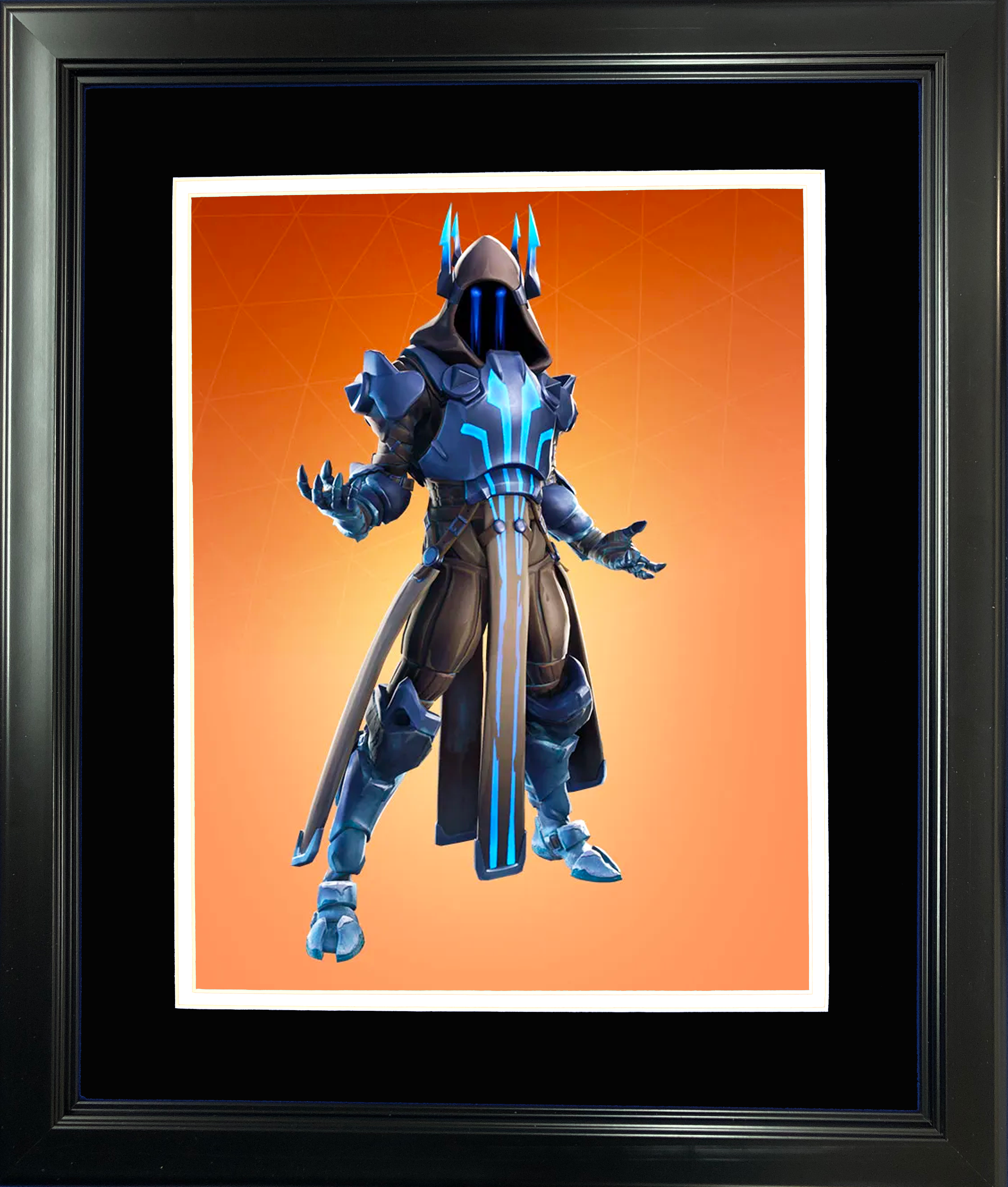 Framed The Ice King Legendary Fortnite Skin 11"x14" Video Game Photo