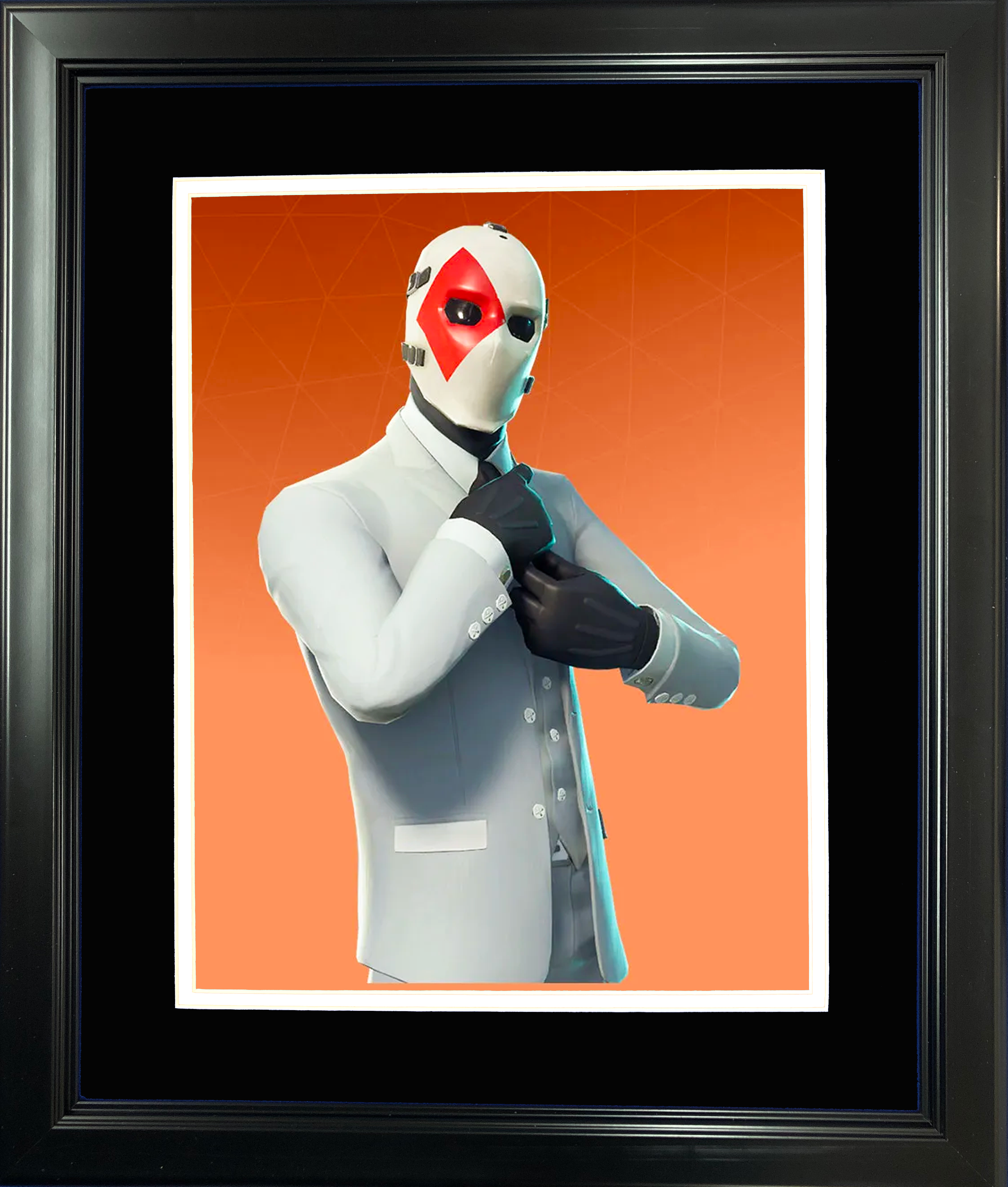 Framed Wild Card Legendary Fortnite Skin 11"x14" Video Game Photo