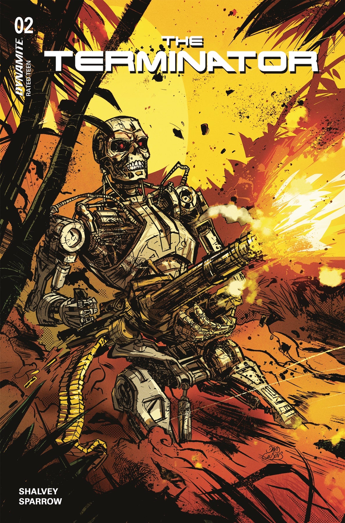 Terminator #2 D David Cousens Variant (11/13/2024) Dynamite