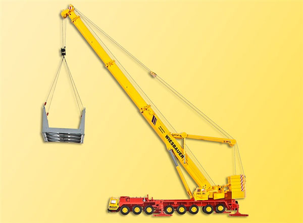 Kibri 13034 1/87 Scale Wiesbauer - Liebherr 1400 Mobile Crane
