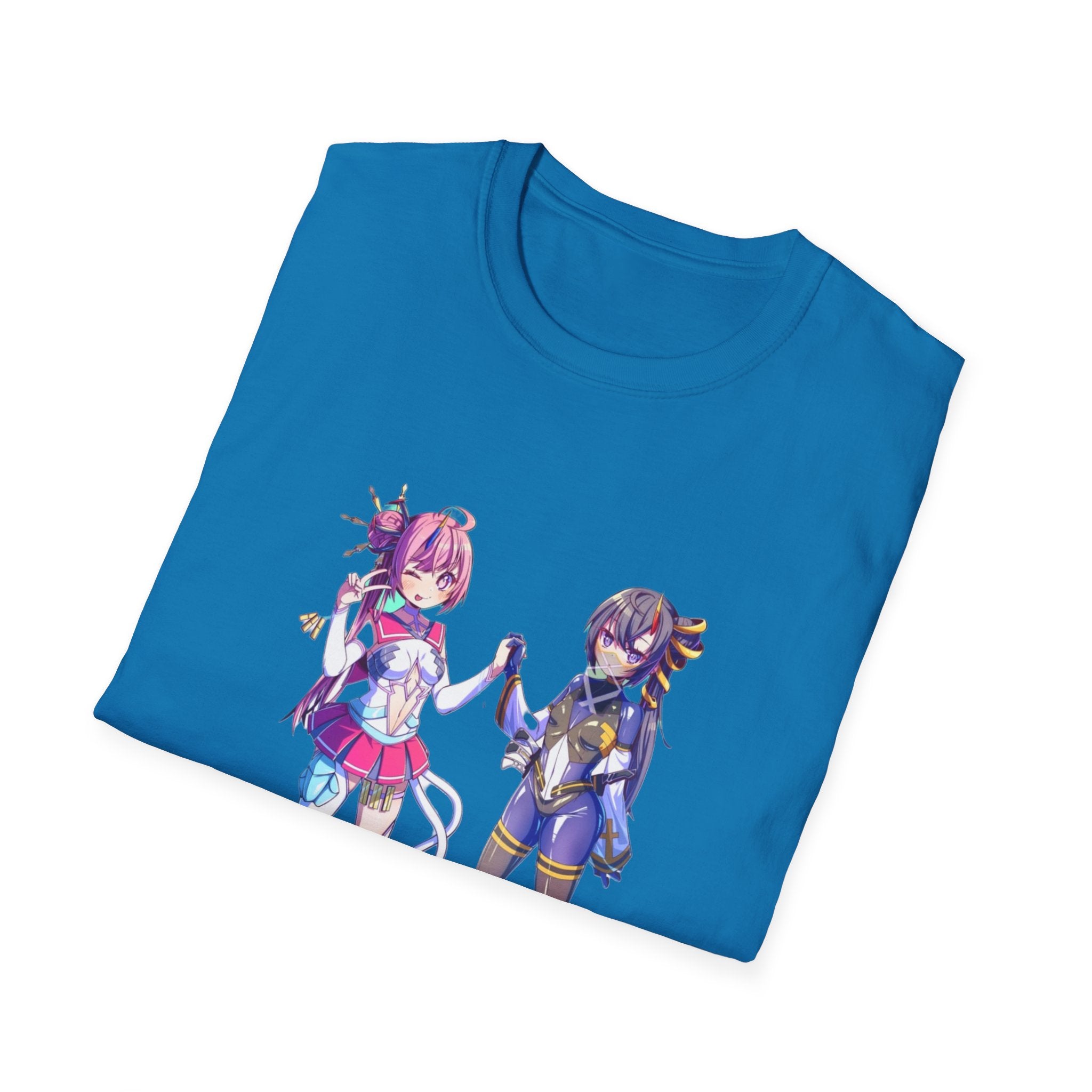 Anime-Inspired lewd Unisex T-Shirt, Cute Graphic Tee, Casual Wear, Gift for Fans, Cosplay Apparel