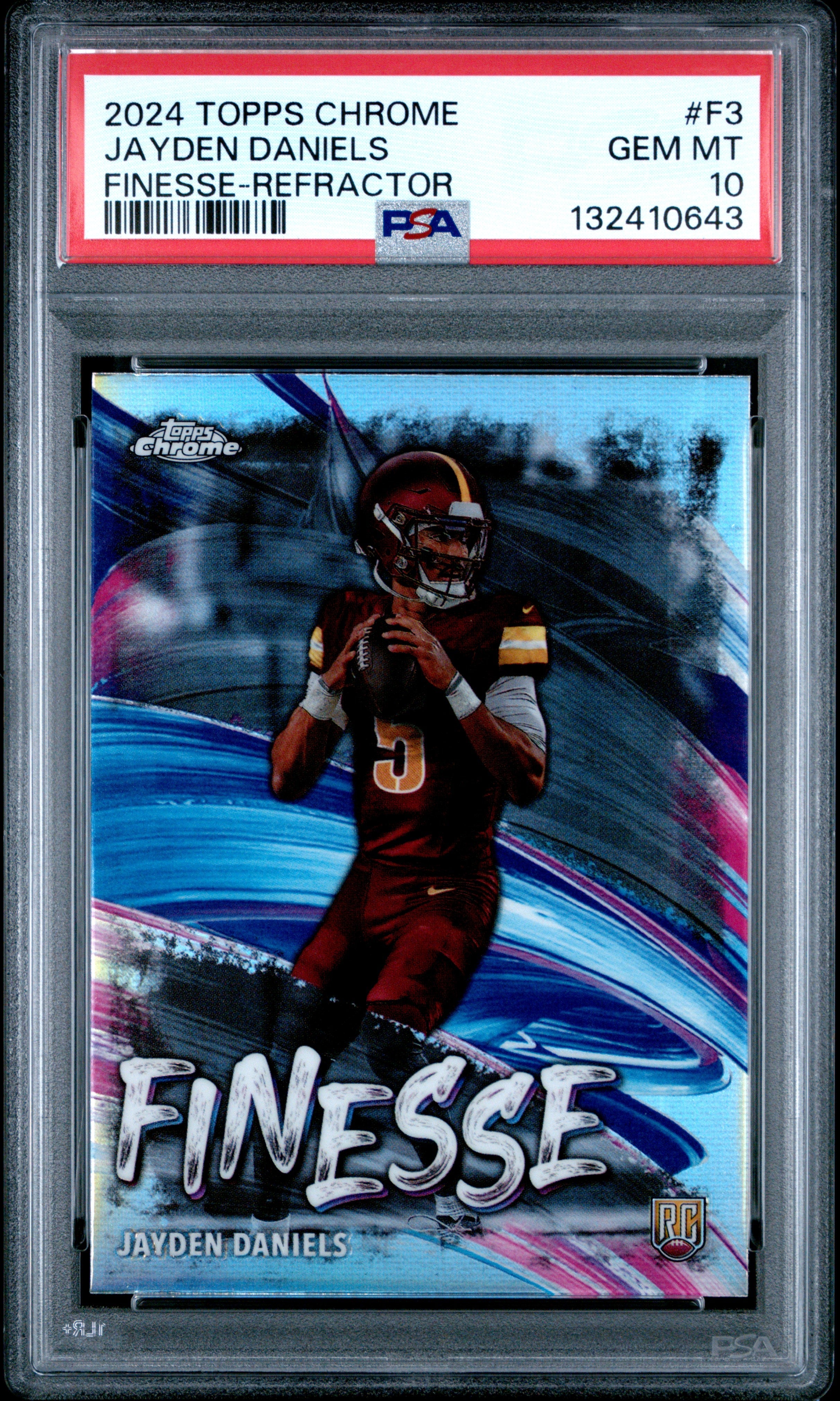 graded jayden daniels rookie cards 2024 Panini Score #4 Hot Rookies RC Football Card PSA 10 Gem Topps NOW offers trading cards featuring the NFLs best moments immediately after they occur Jayden Daniels 2024 Topps Now