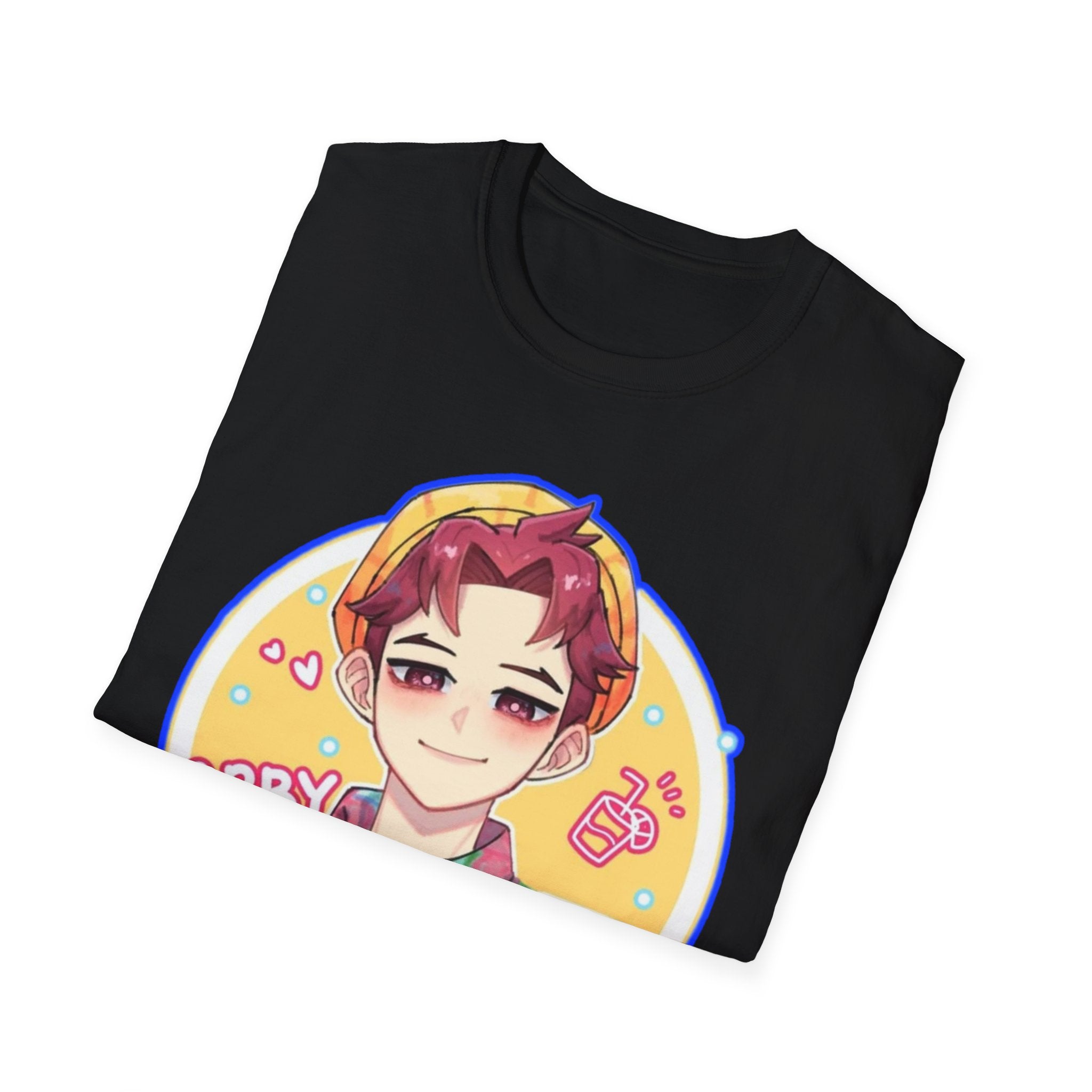 Cute Character kpop boys 4 Graphic T-Shirt, Fun Gift for Teens, Casual Wear, Summer Vibes, Birthday Present, Cartoon Tee