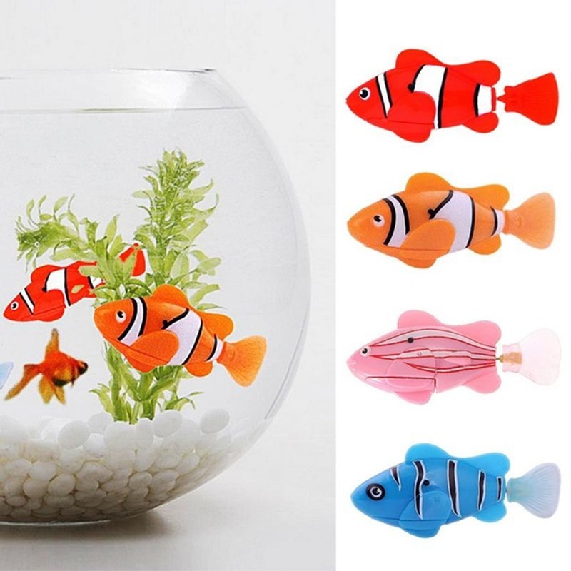 Swimming Robot Fish Toy – Electronic Bath Toy for Kids and Pets
