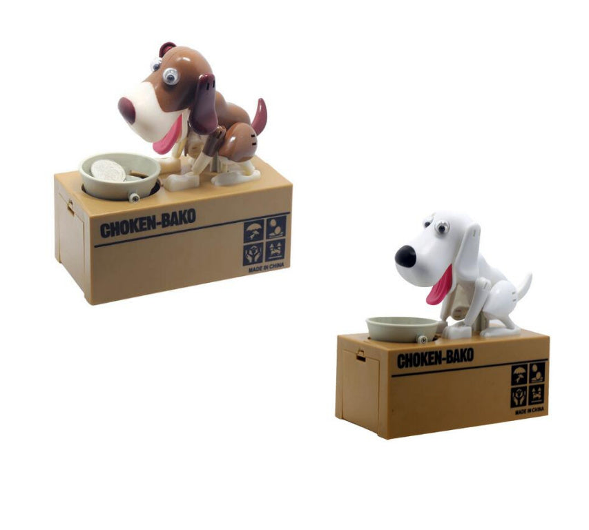 Robotic Dog Piggy Bank – Fun Coin-Eating Money Box