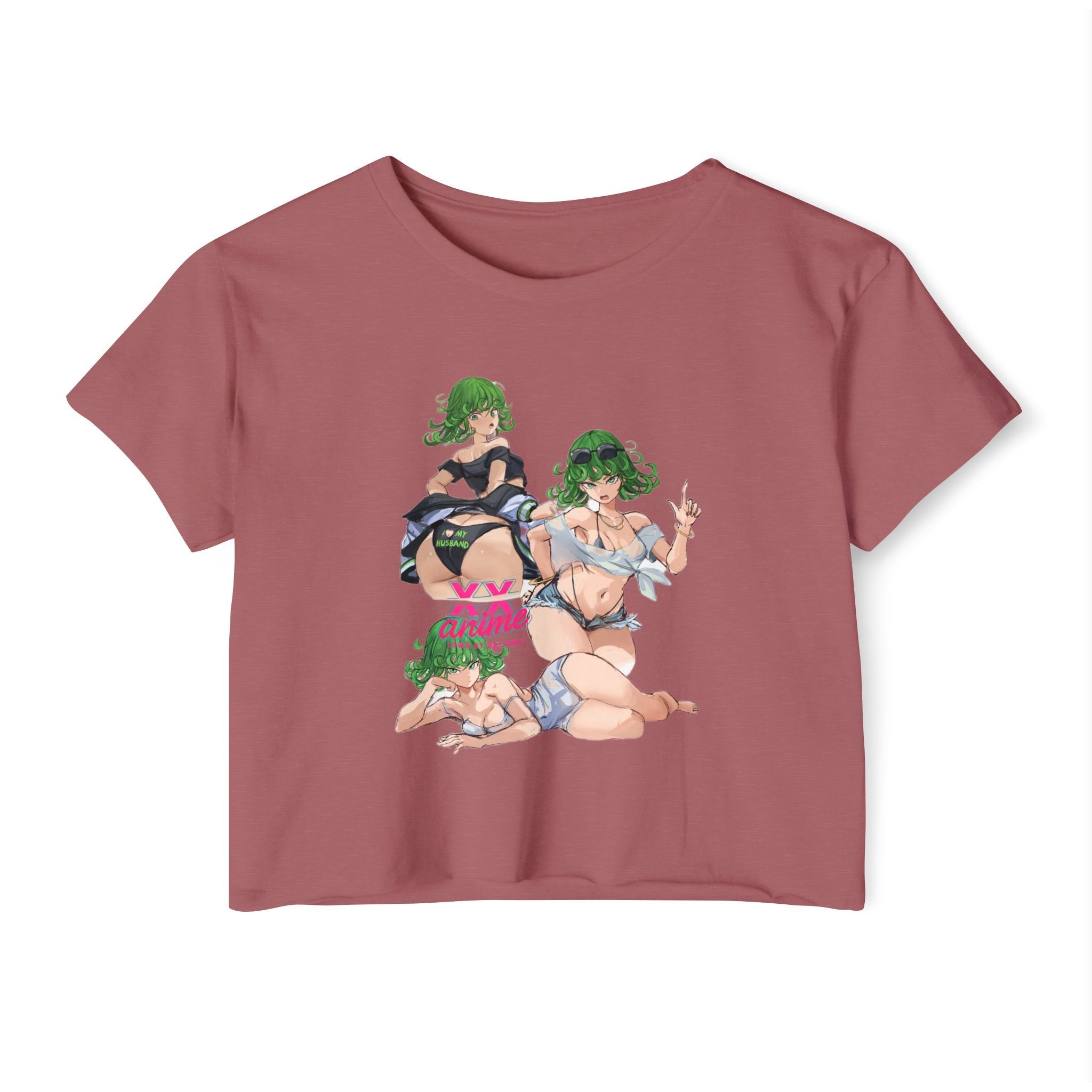 Anime-Inspired Women's Festival Crop Top, Cute Summer Top, Party Wear, Trendy Apparel, Anime Lover Gift, Festival Fashion