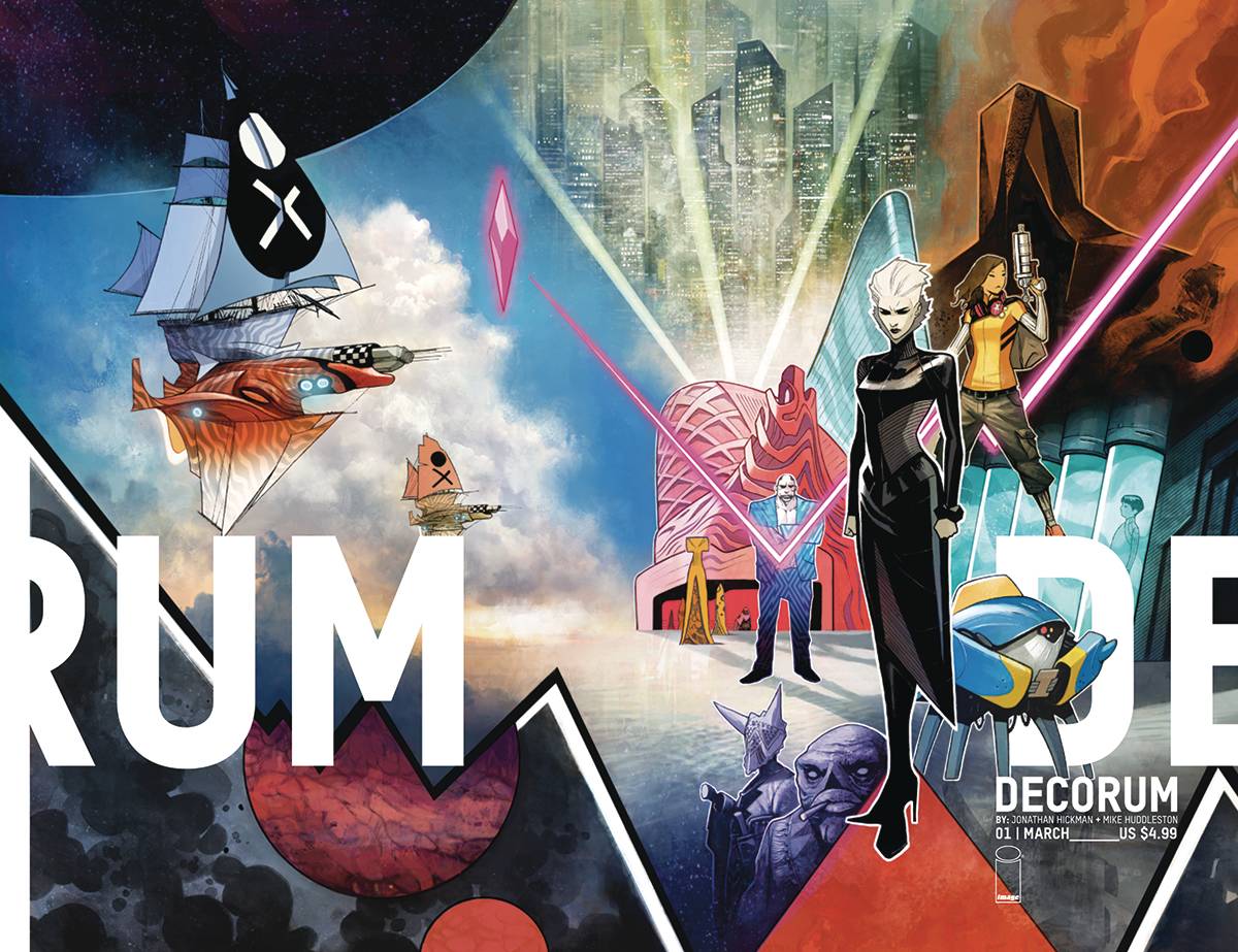 DECORUM #1 A Mike HUDDLESTON Jonathan Hickman (MR) (03/11/2020) IMAGE