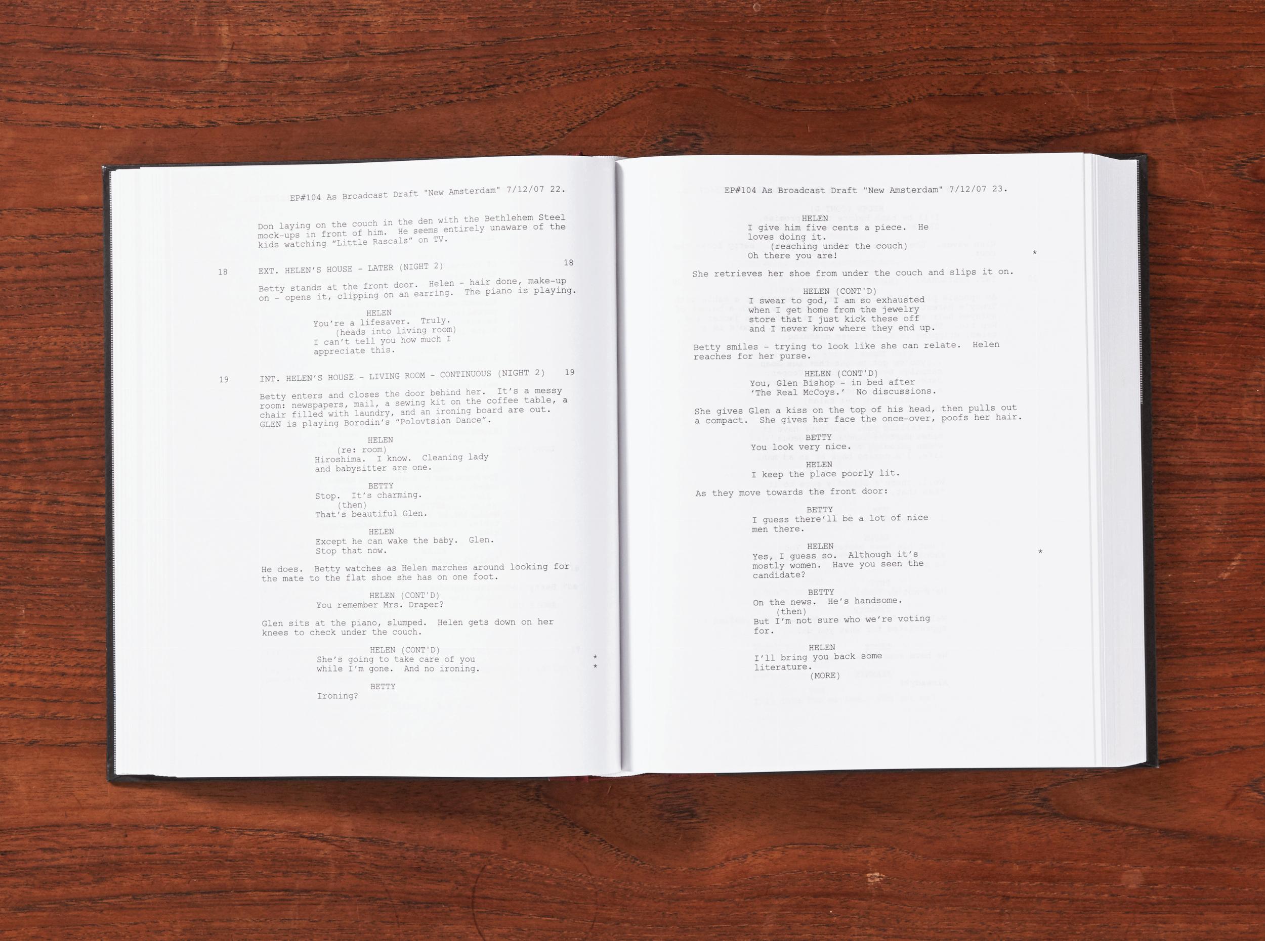 Matthew Weiner. Mad Men. 7 Vols. Script Edition (English)