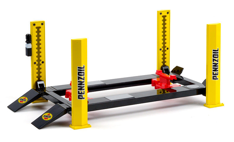 Greenlight 13619 1/18 Scale Pennzoil - Four-Post Lift