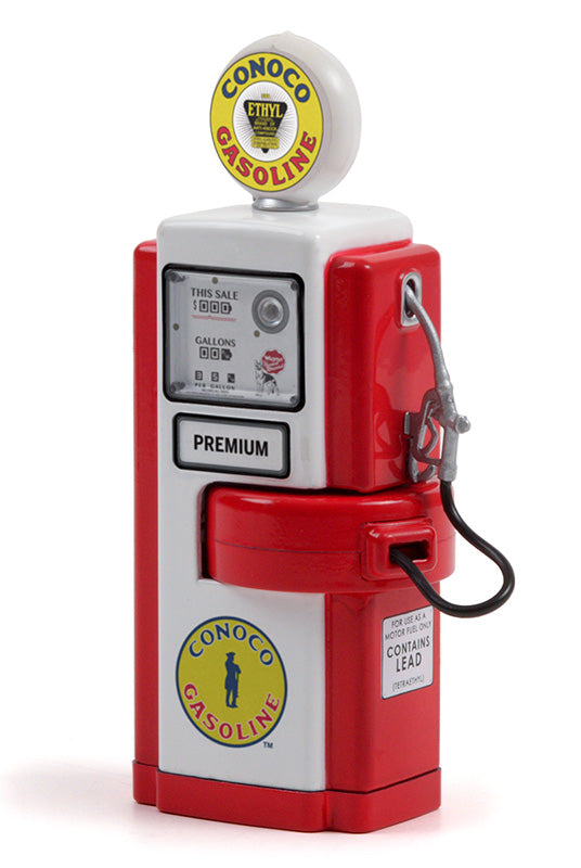 Greenlight 14100-A 1/18 Scale Conoco Ethyl Gasoline - 1948 Wayne 100-A Gas