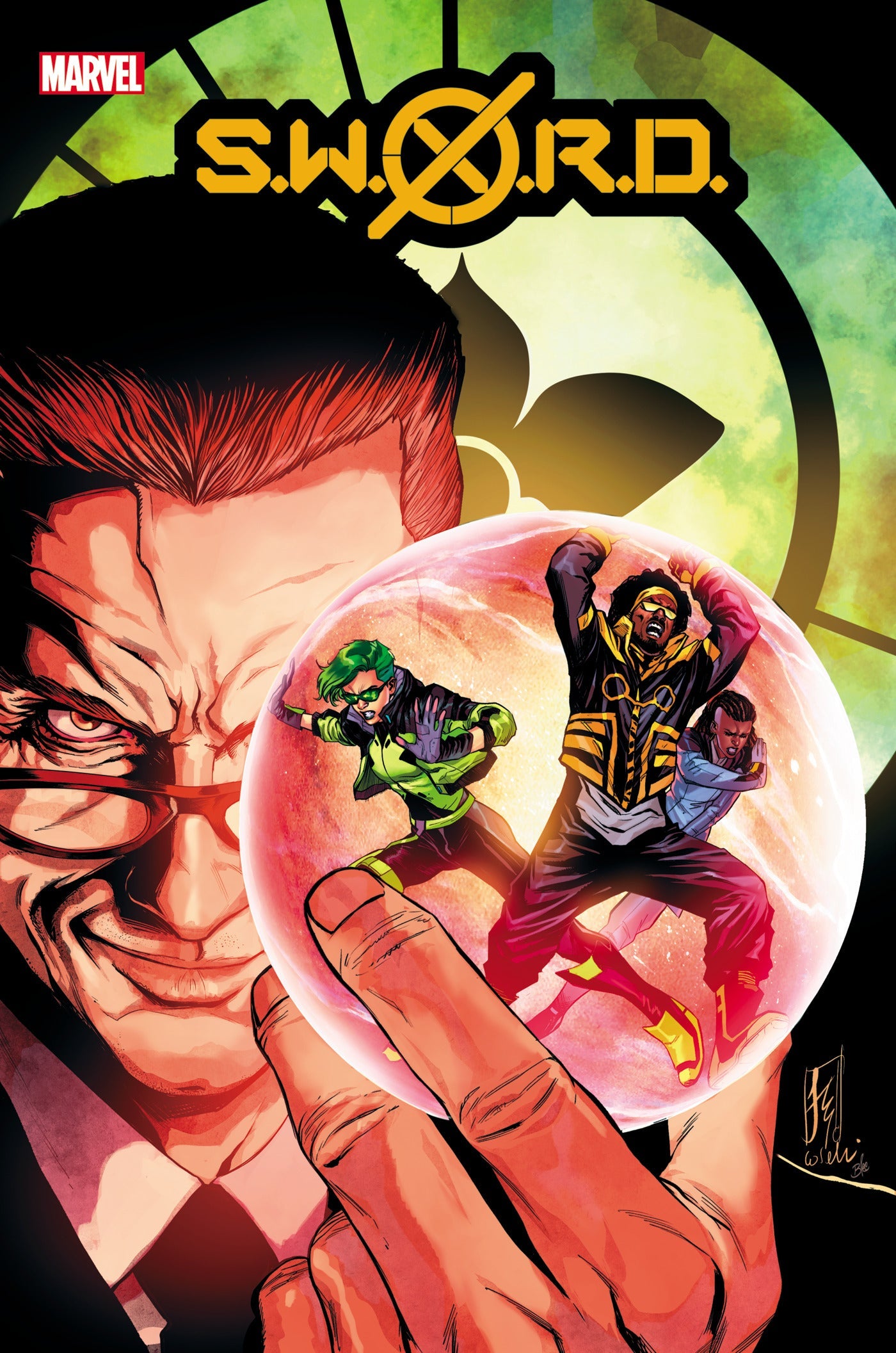 Sword #9 A Stefano Caselli Al Ewing (10/20/2021) Marvel