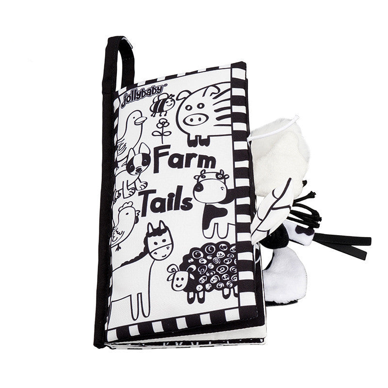Baby Educational Cloth Book – Early Learning Soft Fabric Toy for Infants