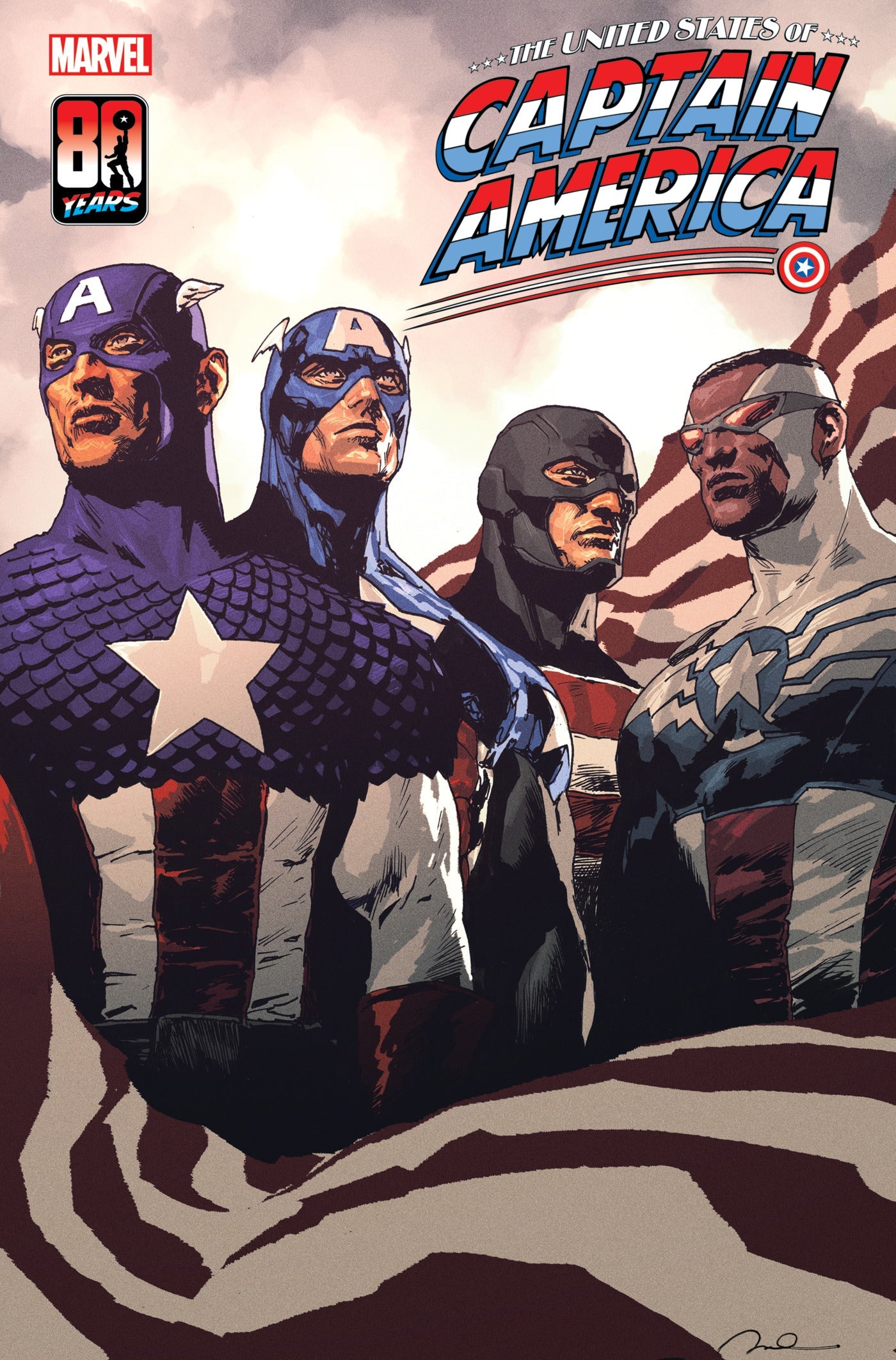 United States Captain America #5 A (Of 5) Gerald Parel Christopher Cantwell (10/20/2021) Marvel