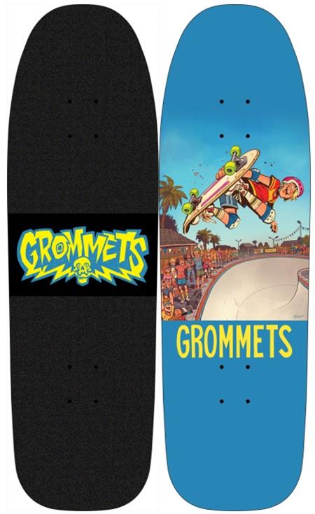Grommets Skateboard Deck C Brett Parson Variant (03/12/2025) Image
