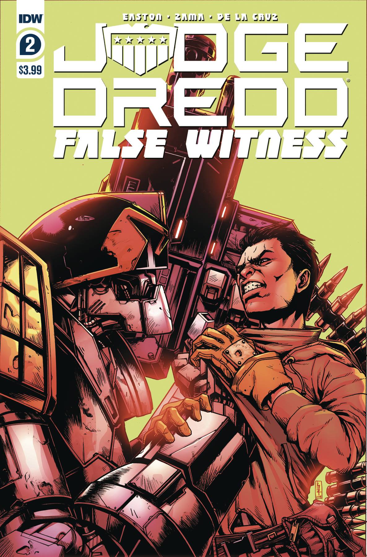 Judge Dredd False Witness #2 (Of 4) A Kei Zama (C: 0-1-2) (08/05/2020) IDW