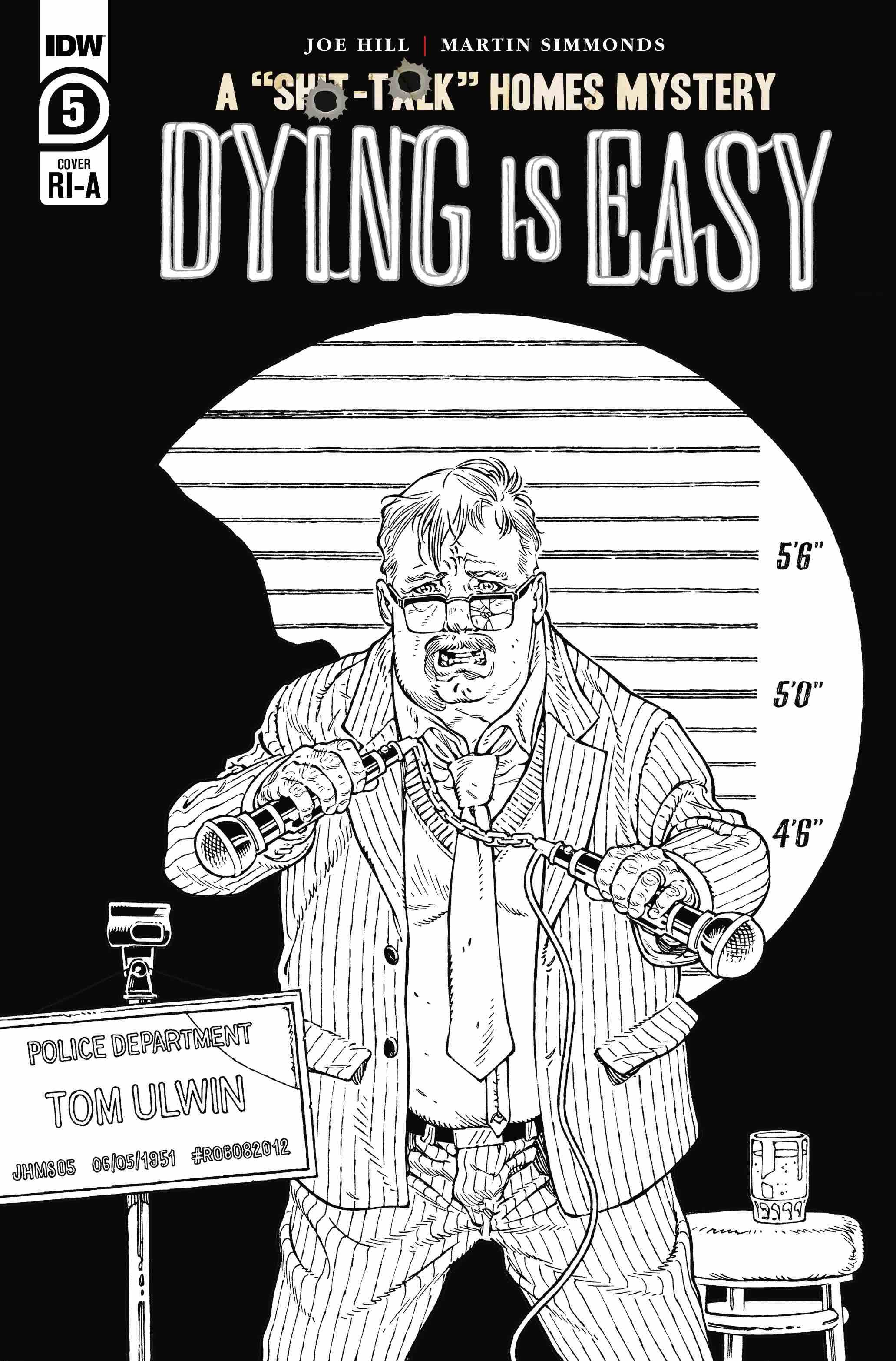 Dying Is Easy #5 (Of 5) 1:10 B&W Gabriel Rodriguez Variant (06/17/2020) IDW