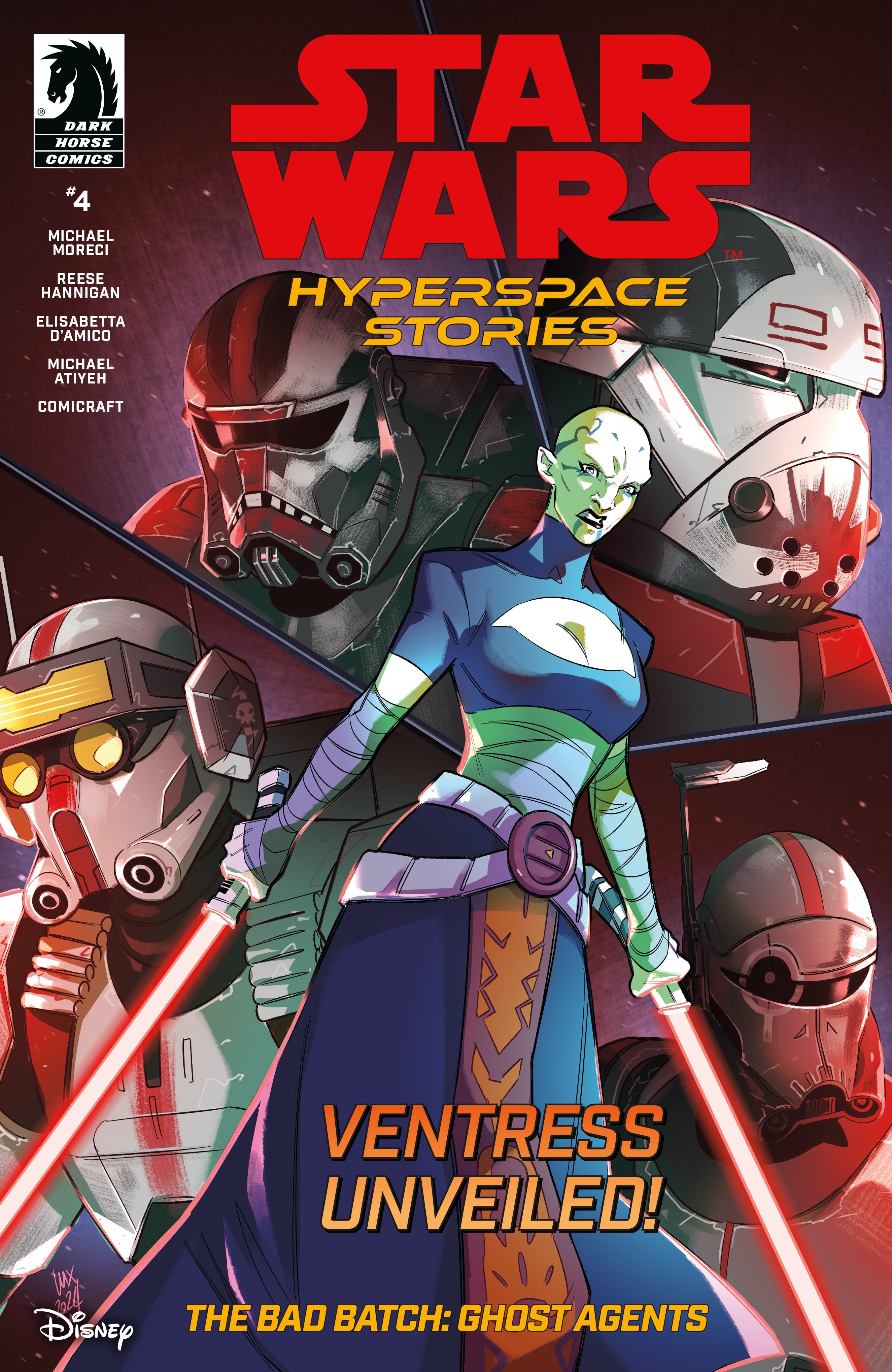 Star Wars Hyperspace Stories The Bad Batch Ghost Agents #4 A Valeria Favoccia (06/11/2025) Dark Horse