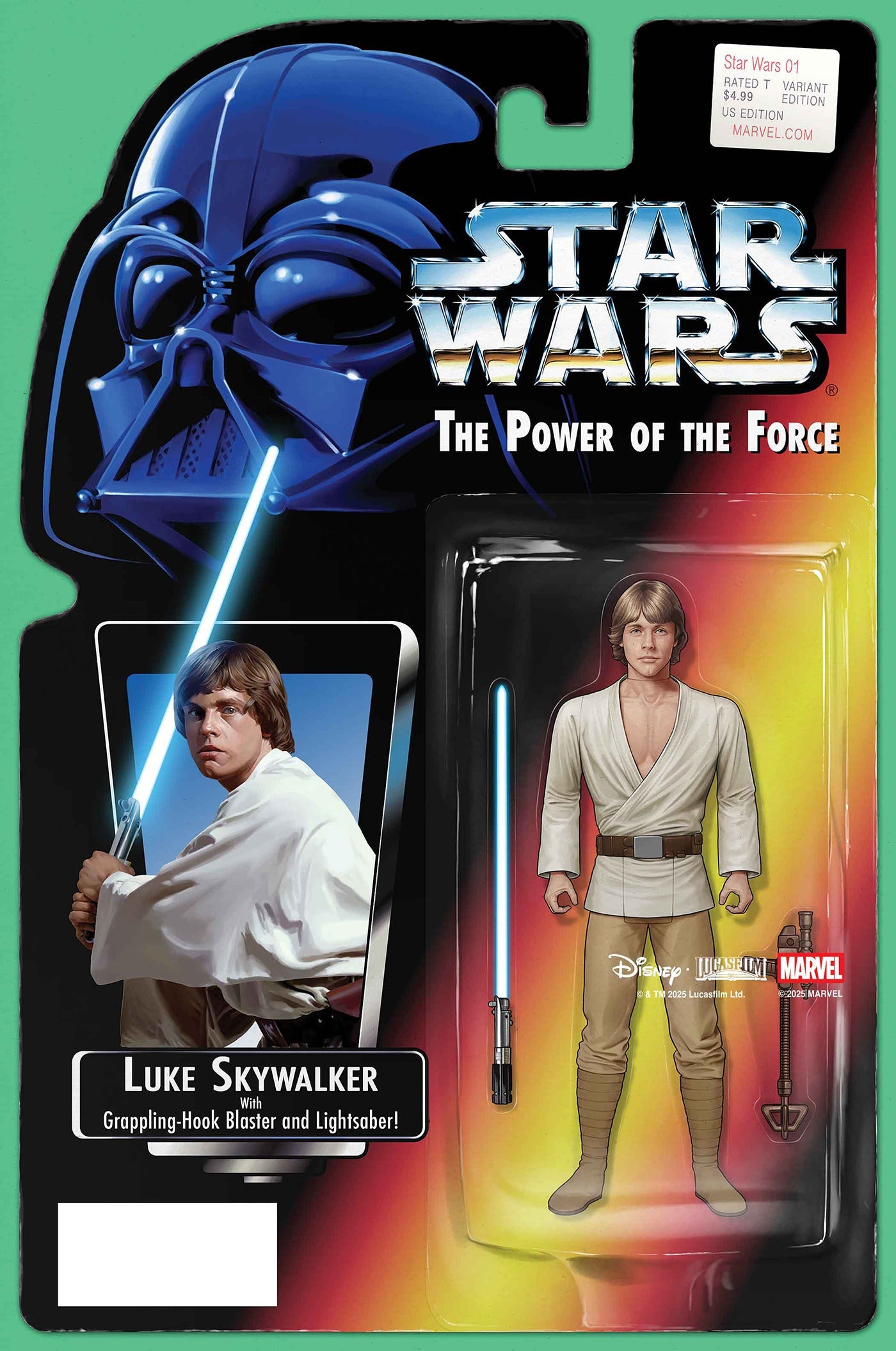 Star Wars #1 F John Tyler Christopher Action Figure Variant (05/07/2025) Marvel