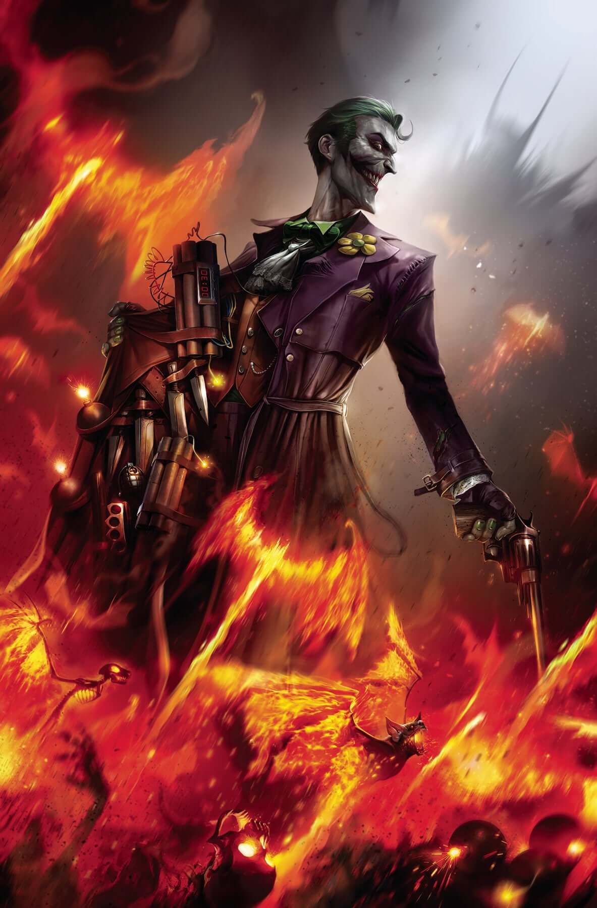 Batman #95 B Card Stock Francesco Mattina Variant Joker War (07/22/2020) DC