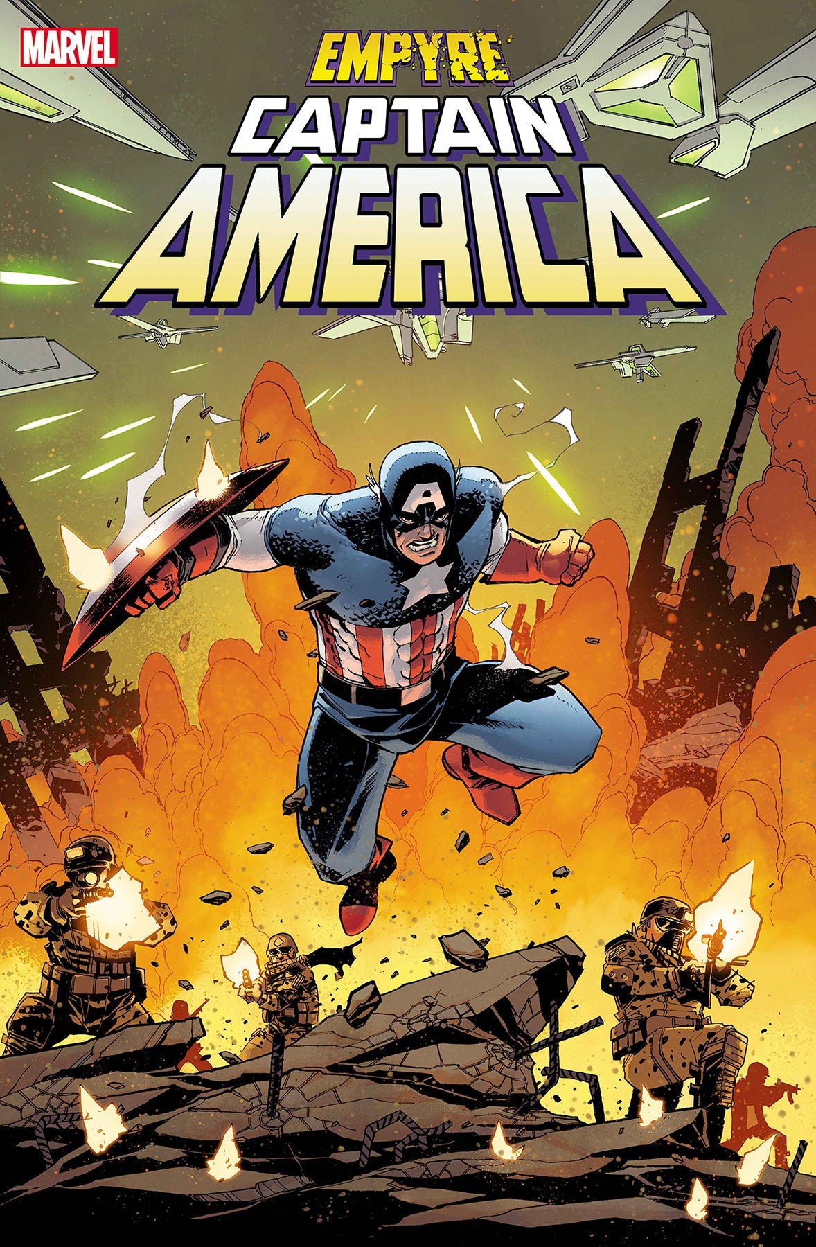 Empyre Captain America #1 A (Of 3) Mike Henderson Phillip Kennedy Johnson (07/29/2020) Marvel