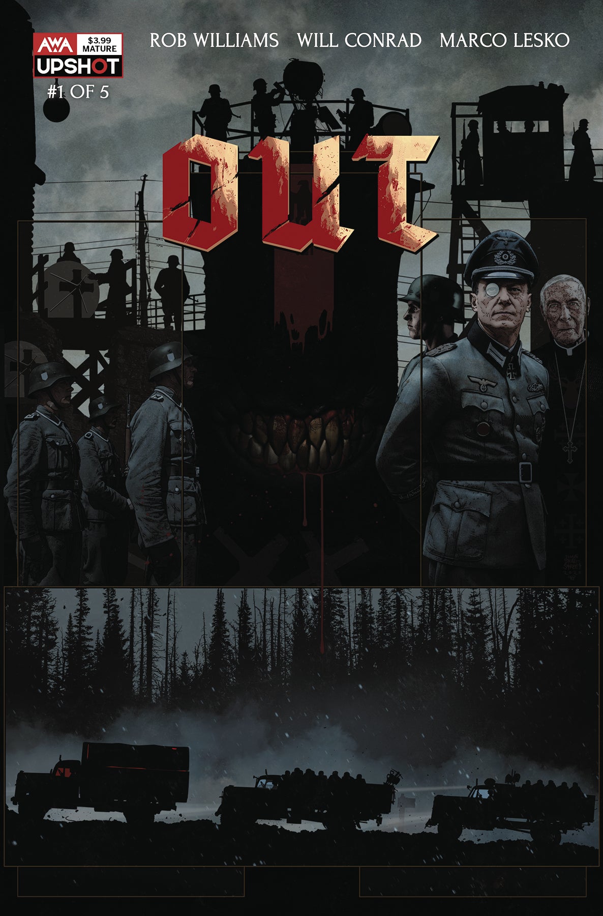 Out #1 A Tim Bradstreet Rob Williams (Mr) (10/06/2021) Artists Writers & Artisans
