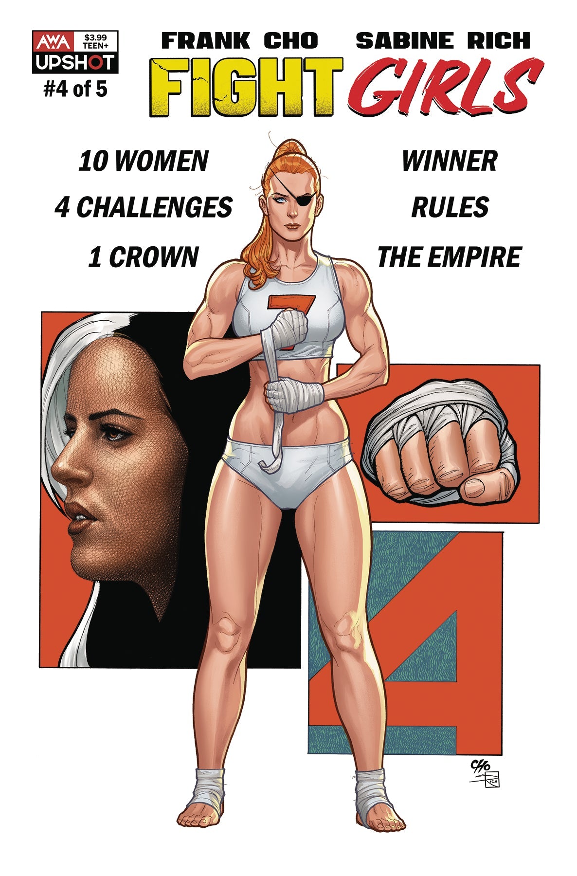 Fight Girls #4 Frank Cho (10/20/2021) Artists Writers & Artisans