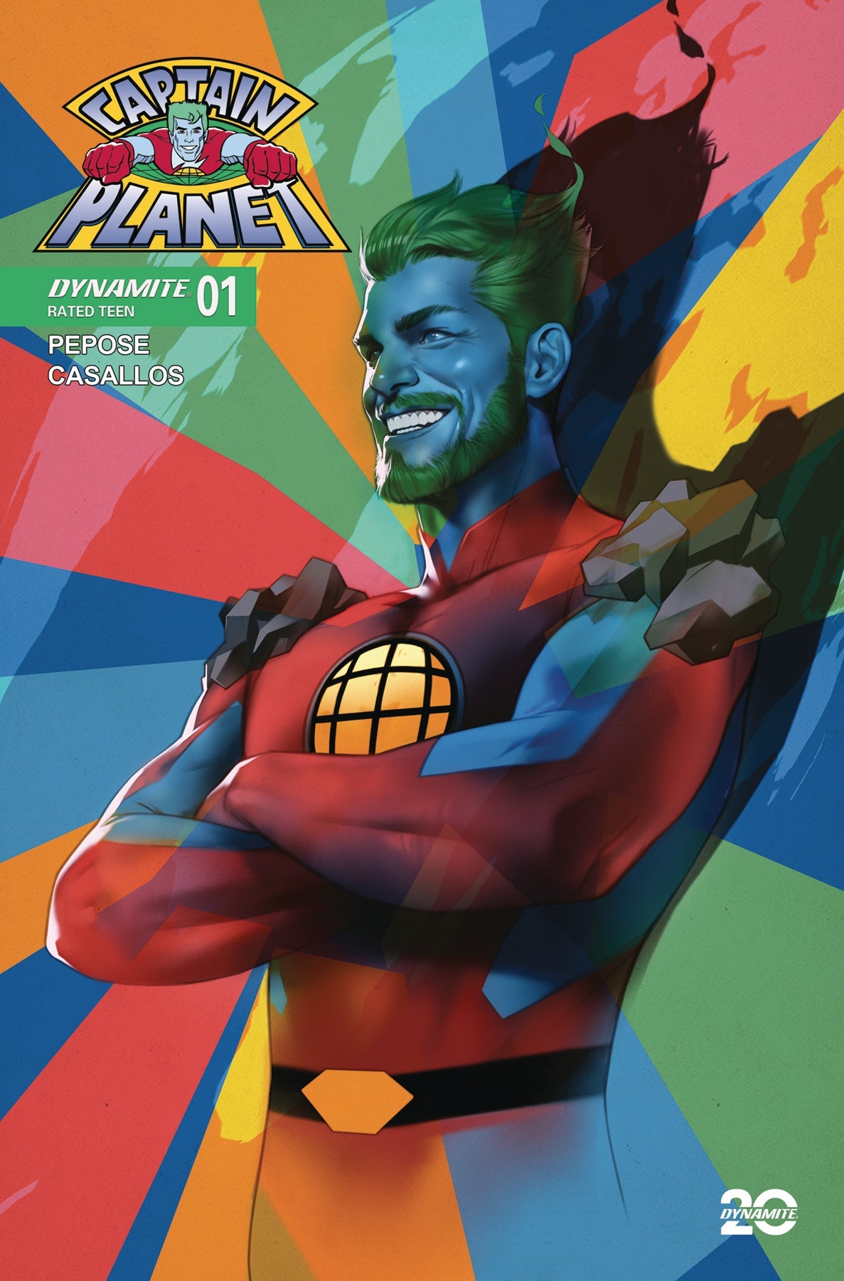 Captain Planet #1 D Ben Oliver Variant (05/07/2025) Dynamite
