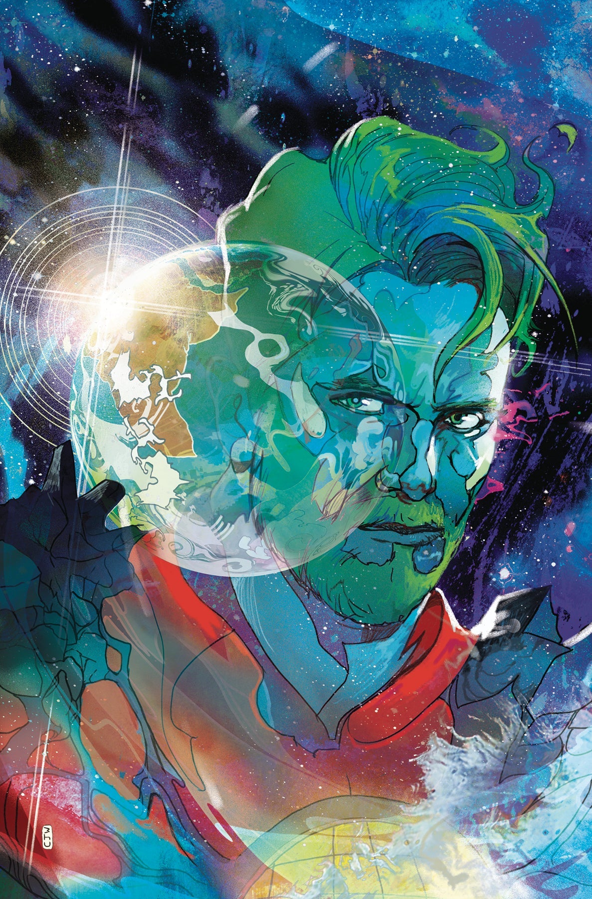 Captain Planet #1 P 1:25 Christian Ward Virgin Variant (05/07/2025) Dynamite