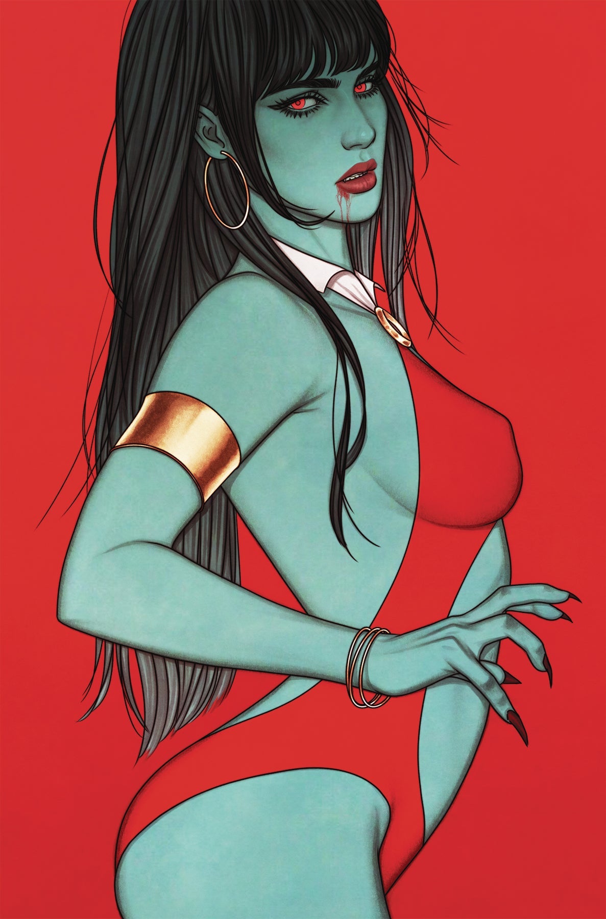 Vampirella (2025) #2 T 1:20 Jenny Frison Virgin Variant (05/28/2025) Dynamite