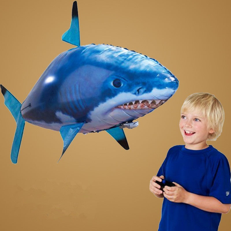 Remote Control Flying Shark Balloon – Infrared Air Swimming Toy