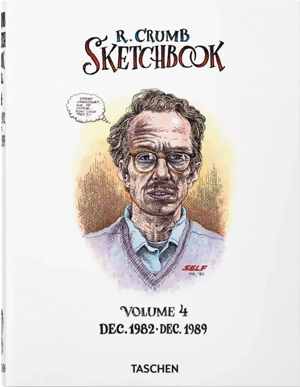 Robert Crumb Sketchbook Hc Vol 04 (Of 6) 1982-1989 New Ptg (04/09/2025) Taschen America L.L.C.