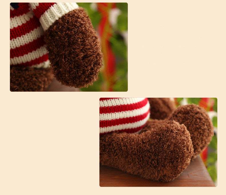 Teddy Bear Plush Toy – Soft Hugging Bear Doll for Gifts and Décor