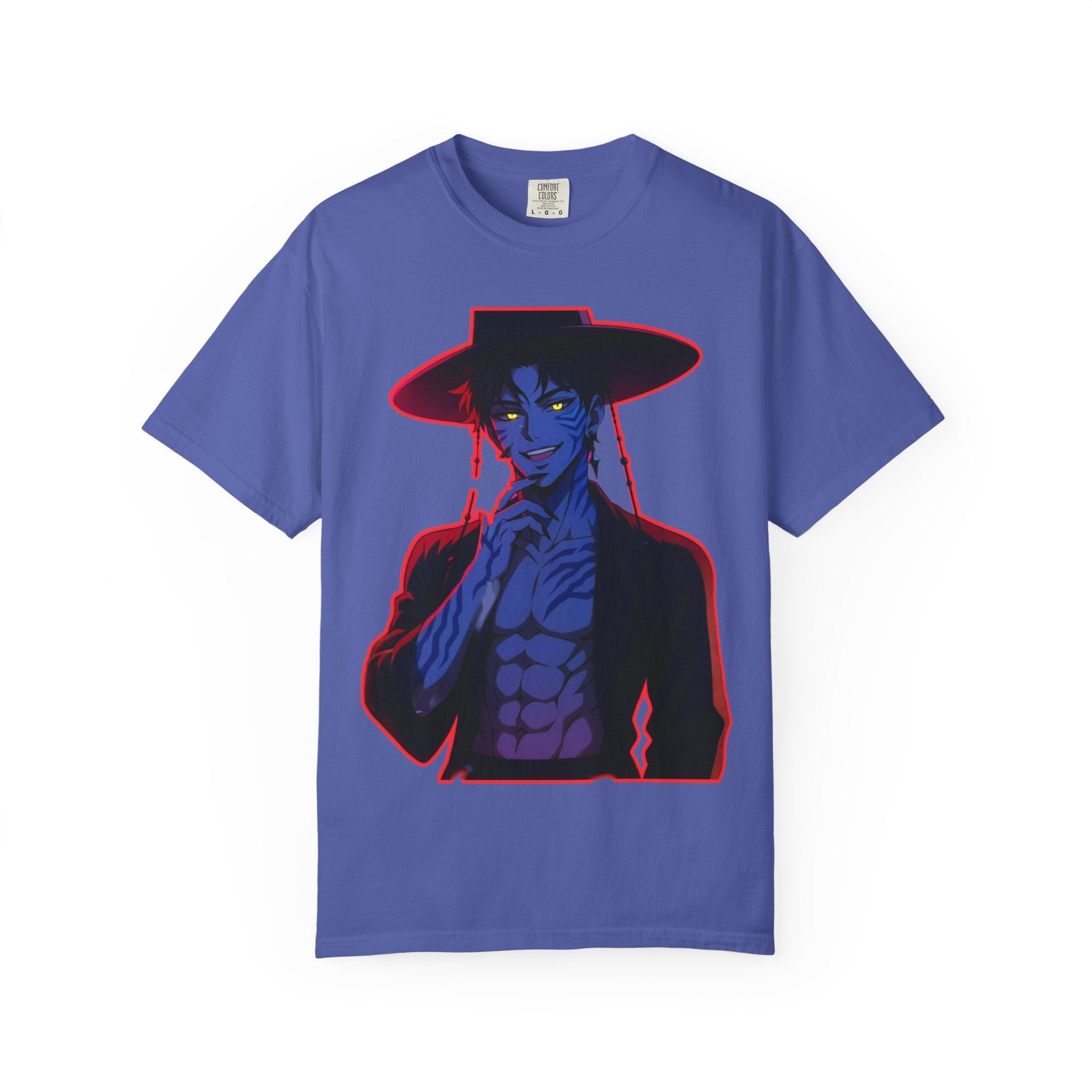Kpop Anime-Inspired Unisex T-Shirt, Retro Anime Tee, Cool Graphic Shirt, Gift for Anime Lovers, Fashionable Streetwear
