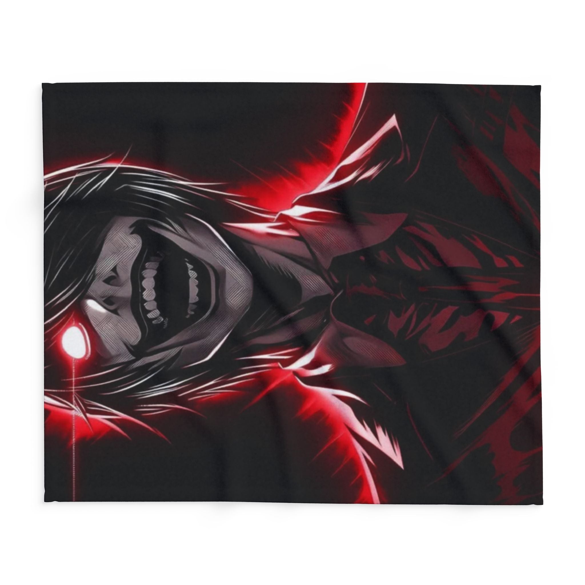 Dn Dark Fantasy Fleece Blanket - Cozy Throw for Fans, Horror Decor, Anime Lovers, Comfortable Gift, Geek Home Accessories