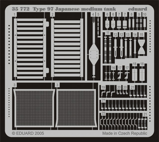 Eduard 35772 1/35 Armor- Type 97 Japanese Medium Tank for TAM