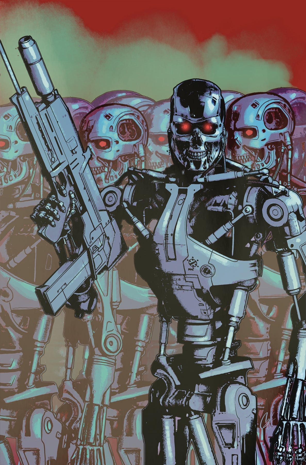 Terminator #9 G 1:10 Cat Staggs Virgin (07/30/2025) Dynamite