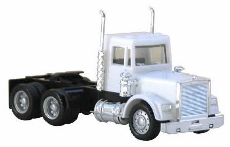 Herpa 15277 HO Scale American Trucks - Tractor Only - Freightliner 3-Axle Conventional, No Sleeper -- Undecorated