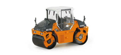 Herpa 154291 HO Scale Construction Equipment -- Hamm Surface Compacter/Roller
