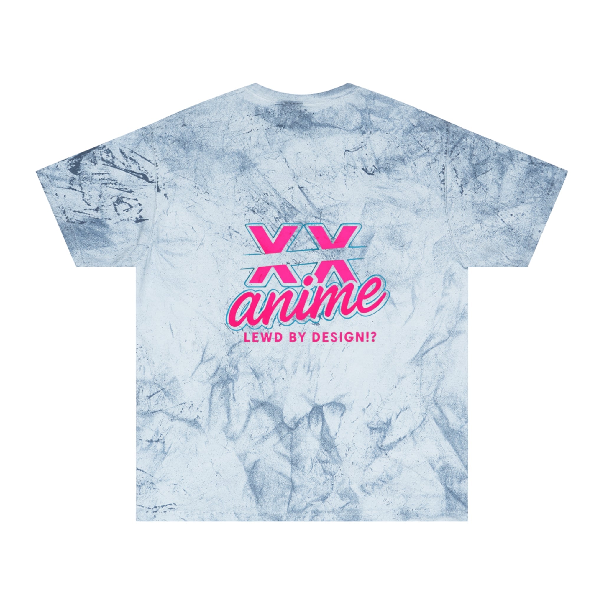 Kawaii Glitch T-Shirt, Anime Fan Apparel, Retro VR Graphic Tee, Unisex Casual Wear, Gamer Gift, Unique Color Blast Shirt