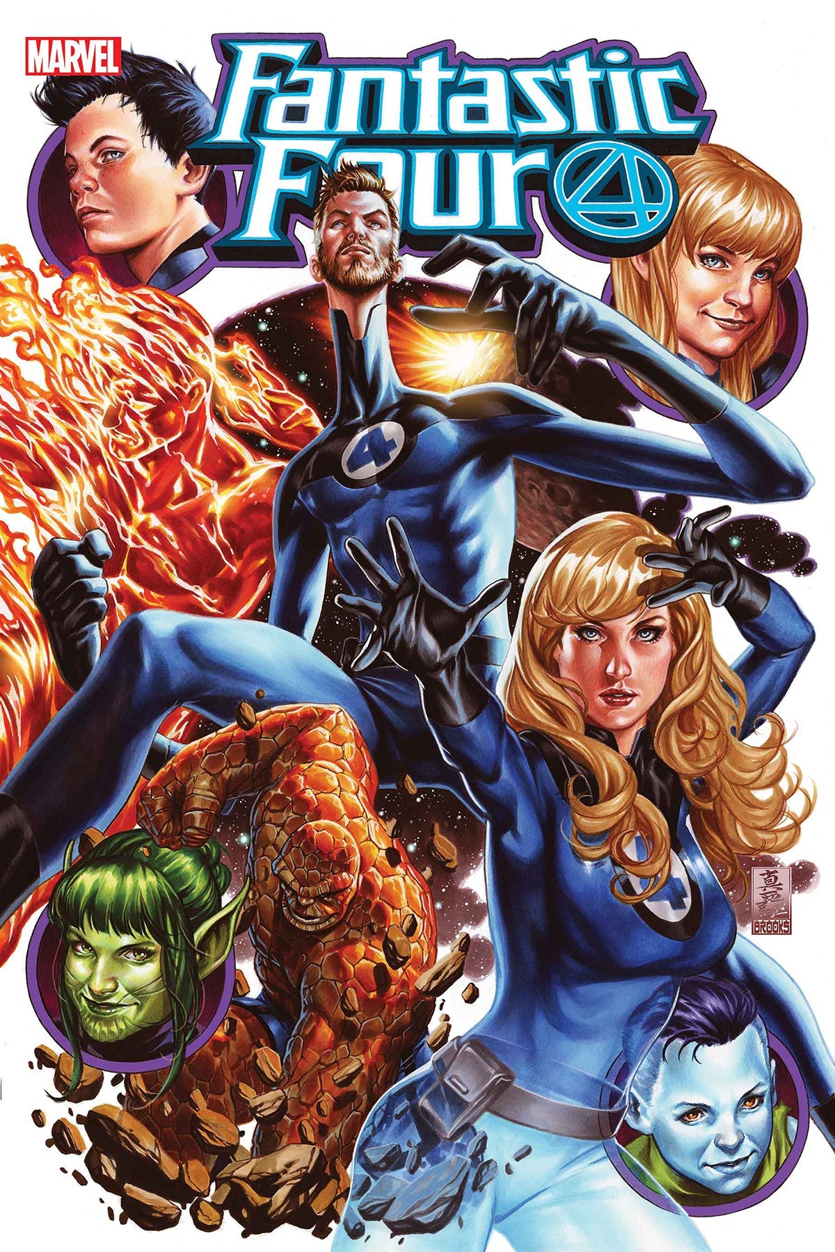 Fantastic Four #25 A Mark Brooks Dan Slott (10/21/2020) Marvel