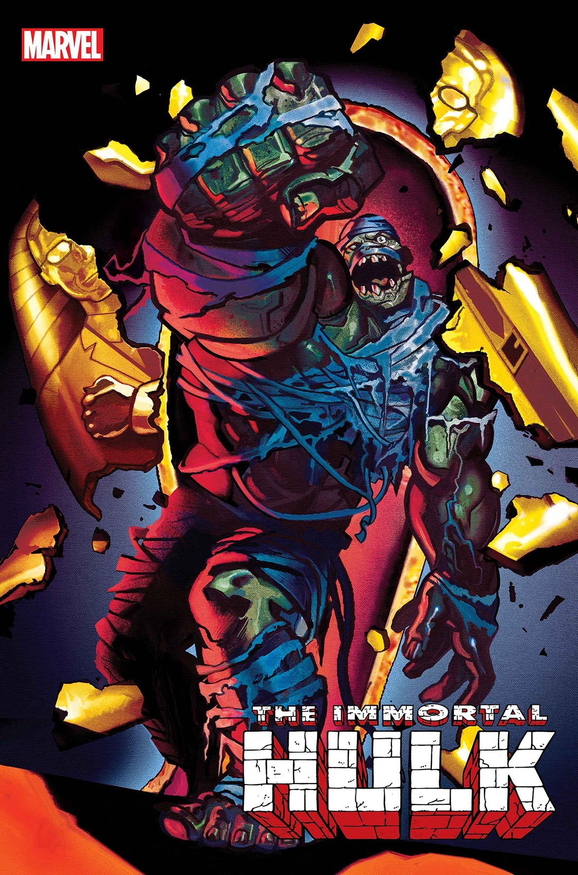 Immortal Hulk #38 C Michael Del Mundo Living Hulk Horror Variant (10/14/2020) Marvel