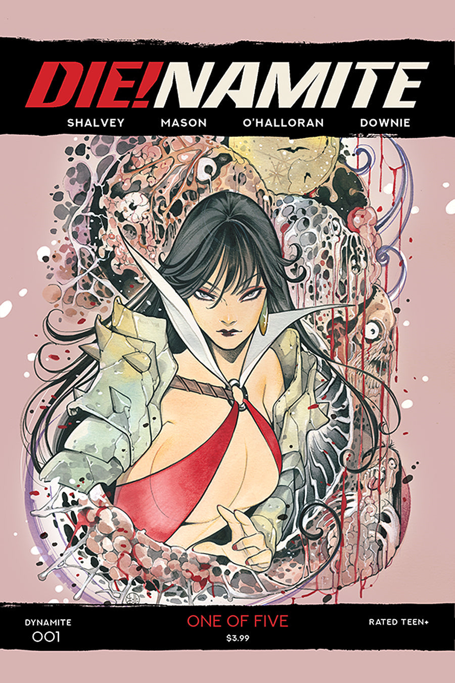 Die!Namite #1 C Peach Momoko Vampirella Variant (10/14/2020) Dynamite
