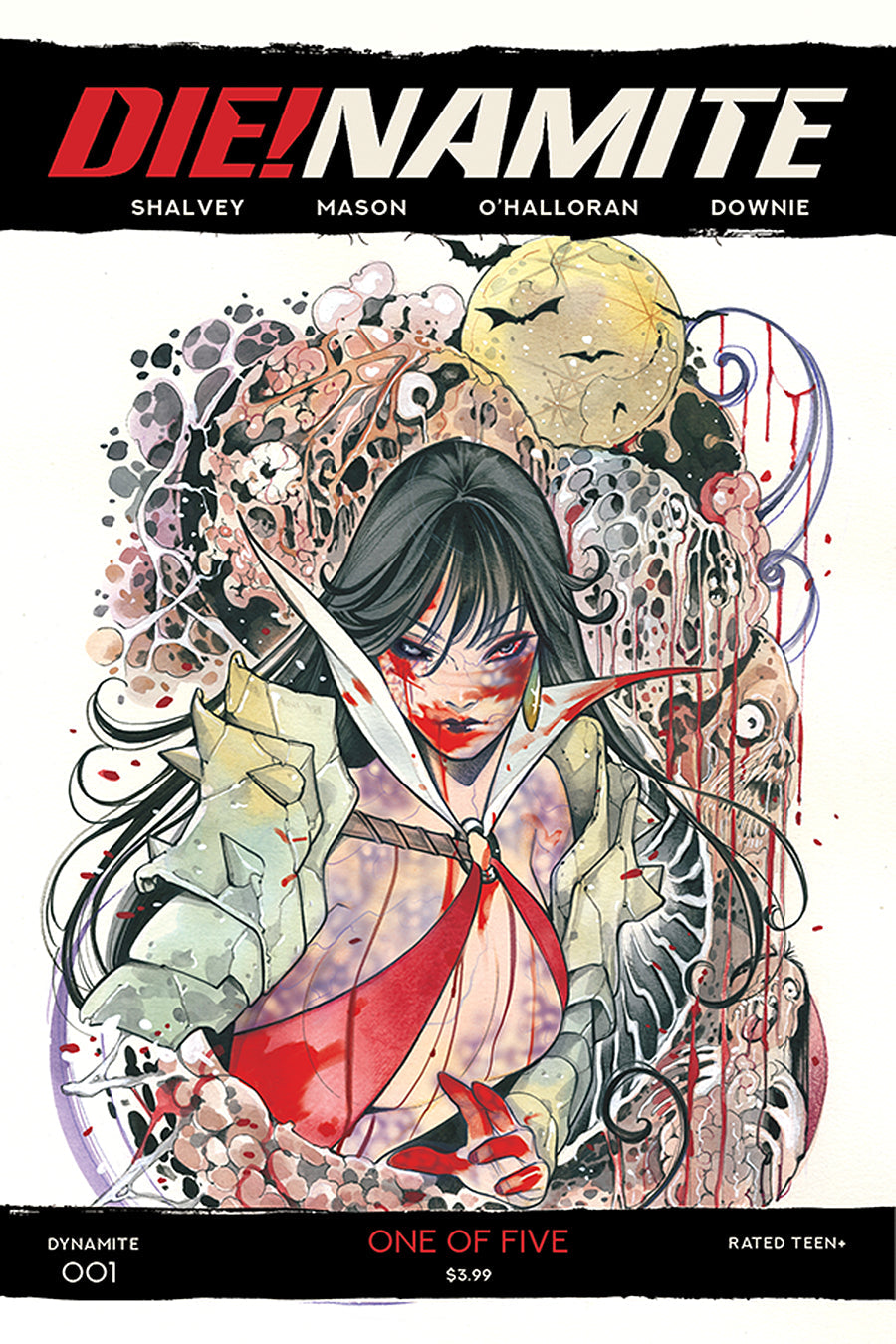 Die!Namite #1 1:10 Peach Momoko Vampirella Zombie Variant (10/14/2020) Dynamite