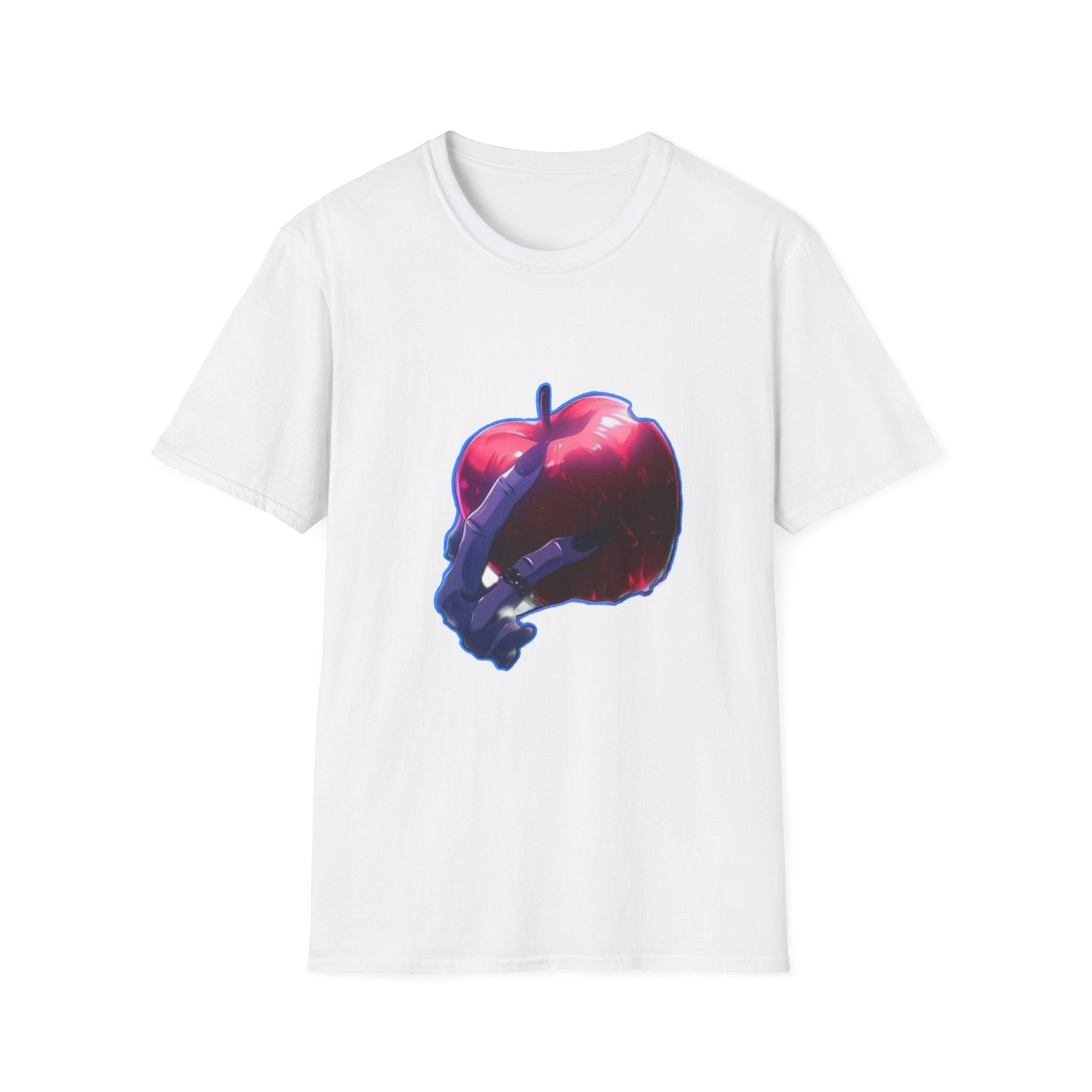 Dn Artistic Skeleton Hand T-Shirt, Creative Graphic Tee, Unique Gift for Artists, Trendy Fashion for Teens, Casual Wear